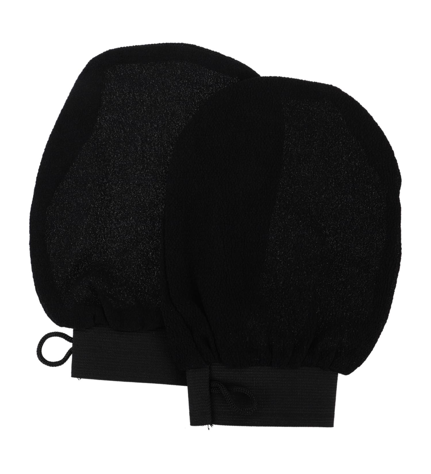 iplusmile Moufles Exfoliants Bain 2 Pi ces Taille Unique en Fibres Synth tiques Noirs Exfoliants et Massants pour Homme et Femme Usage Bain Spa - Buy Online on GoSupps.com
