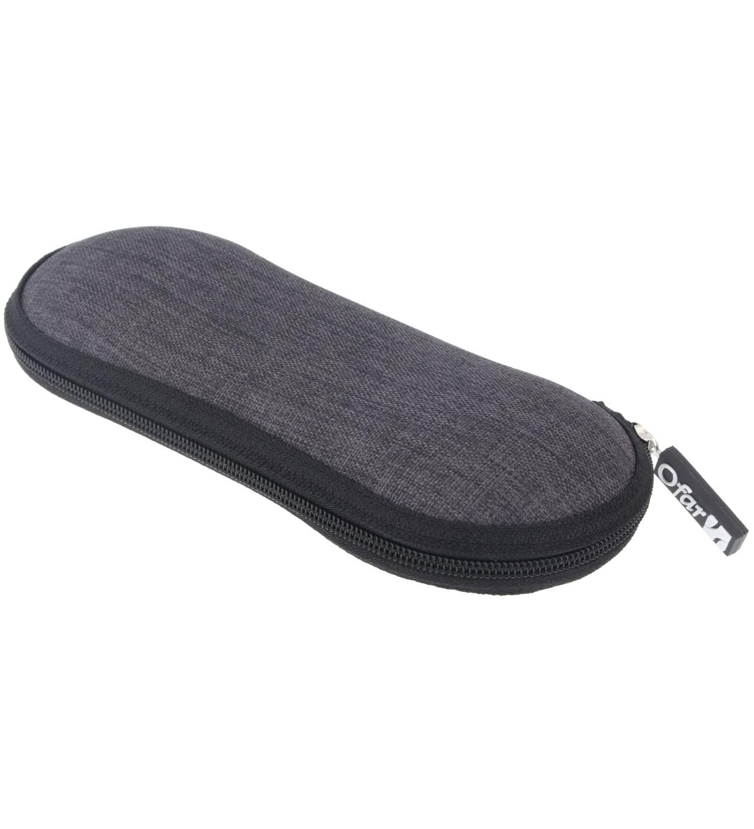 Ofar Sporty case for sun clips with zipper in linen look