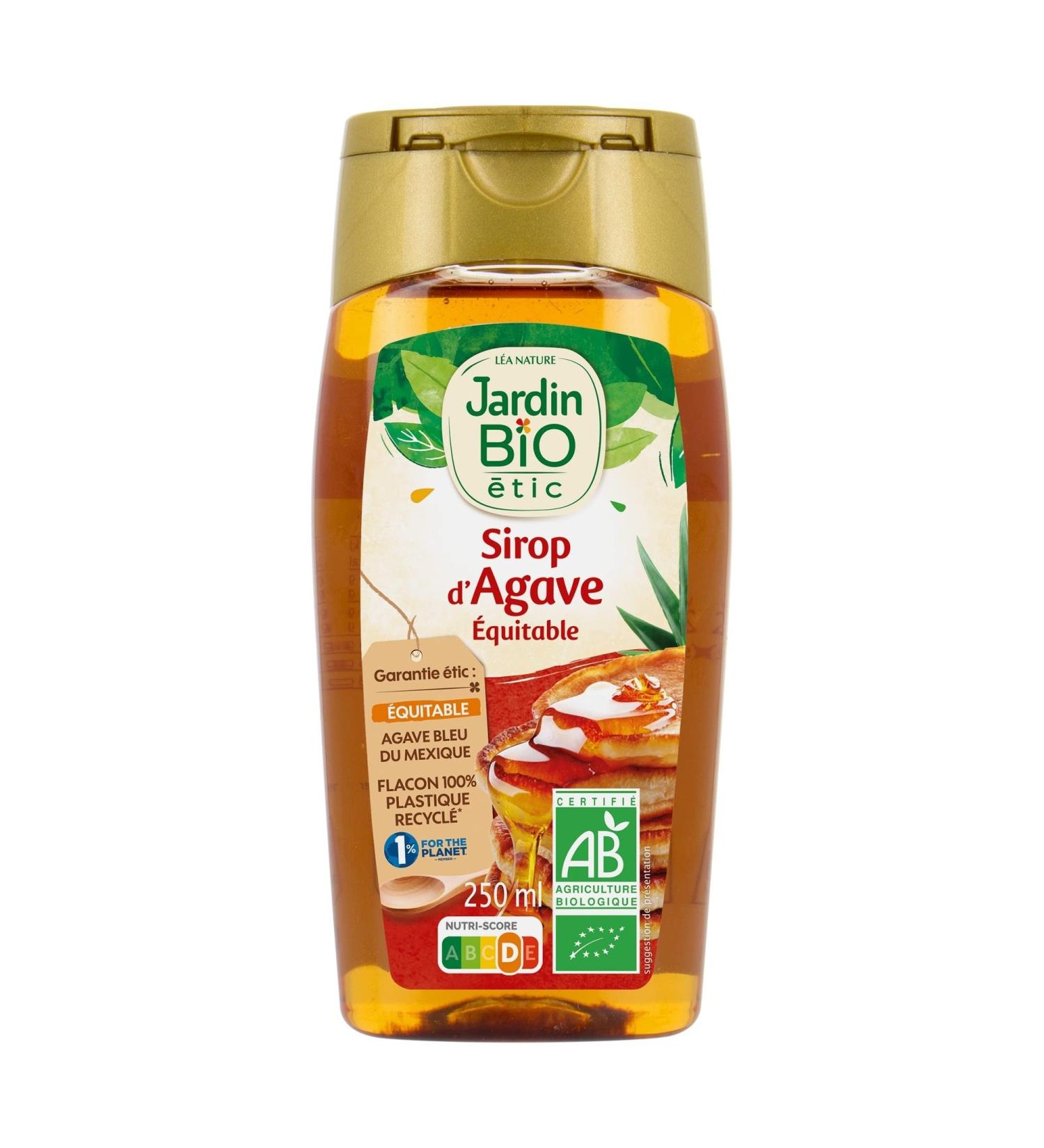 Jardin BiO tic - Sirop d'Agave 250 ml 1 unit (Lot de 1)