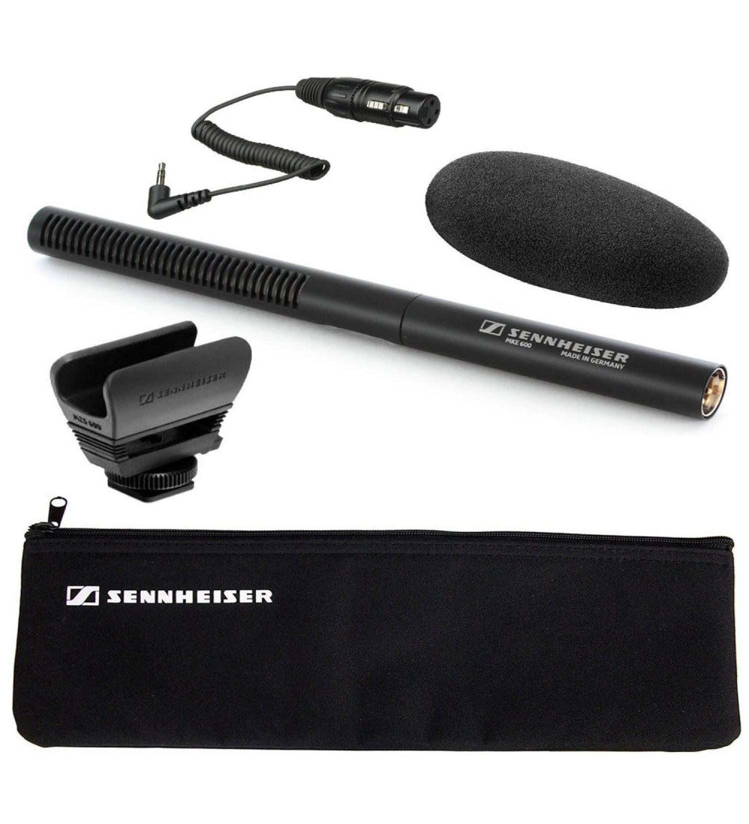Sennheiser MKE-600 Shotgun Camcorder Microphone + KA600 Adapter Cable - Buy Online on GoSupps.com