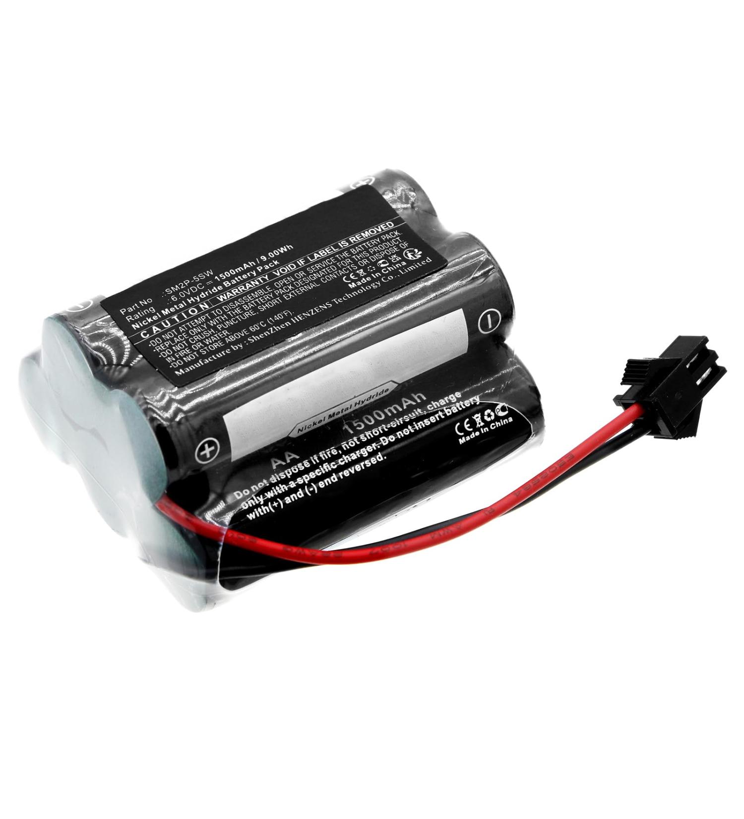 Synergy Digital Solar Battery | 6V 1500mAh Ni-MH | Compatible Replacement for Sunforce 80 Motion Lights - Buy Online on GoSupps.com