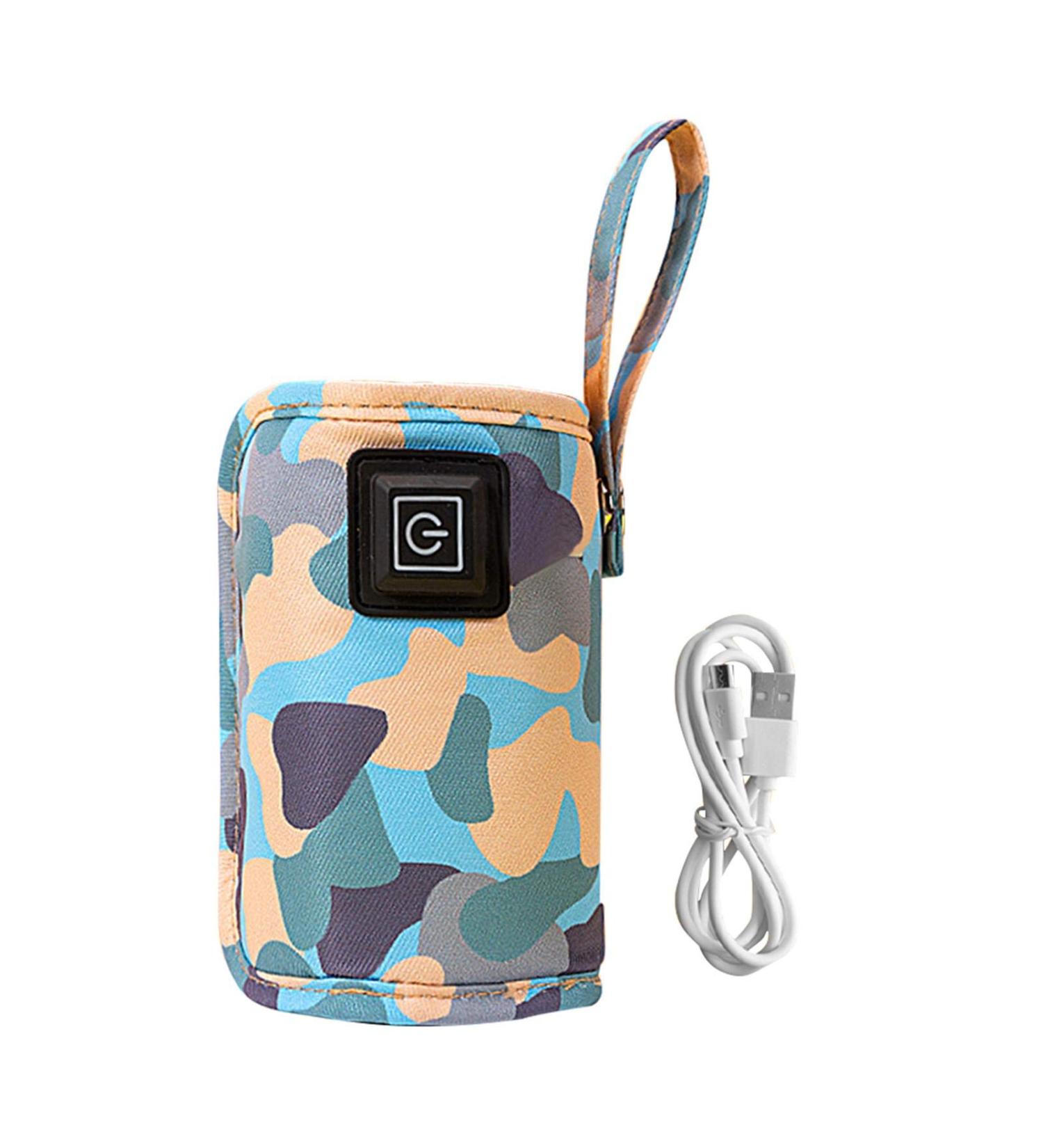 NHBETYS Portable Car Travel USB Baby Bottle Warmer - 3 Gear Adjustable, Blue - Buy Online on GoSupps.com