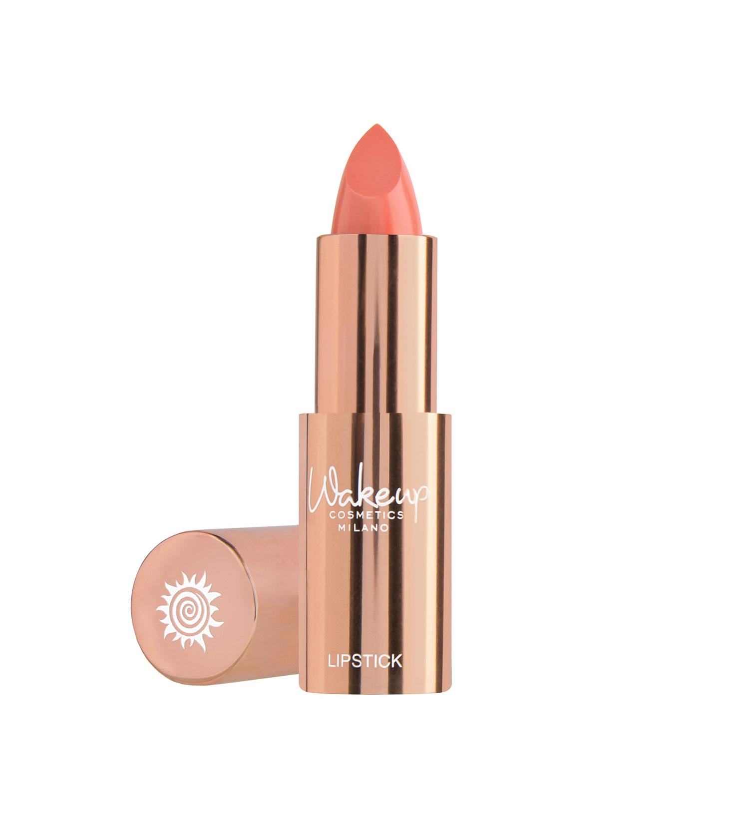 Wakeup Cosmetics - Matte Lipstick creamy lipstick with a matte look color Peach Peach 1 piece (1 pack)