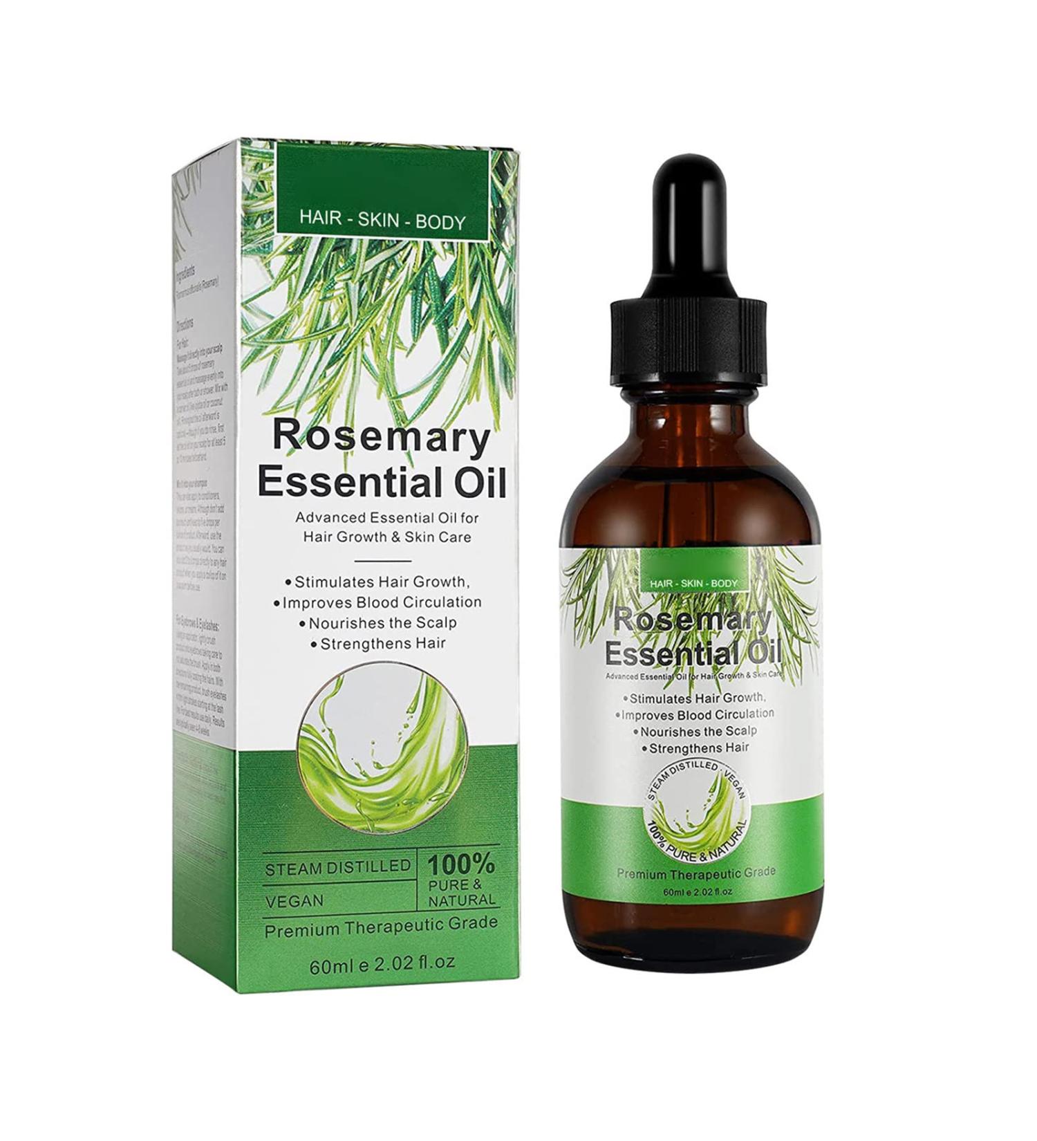 Hocossy Rosemary Oil for Hair Growth Organic Rosemary Essential Oil for Hair Care Hair Strengthening Oil for Stronger Healthier Hair Nourishes The Scalp 60ml - Buy Online on GoSupps.com