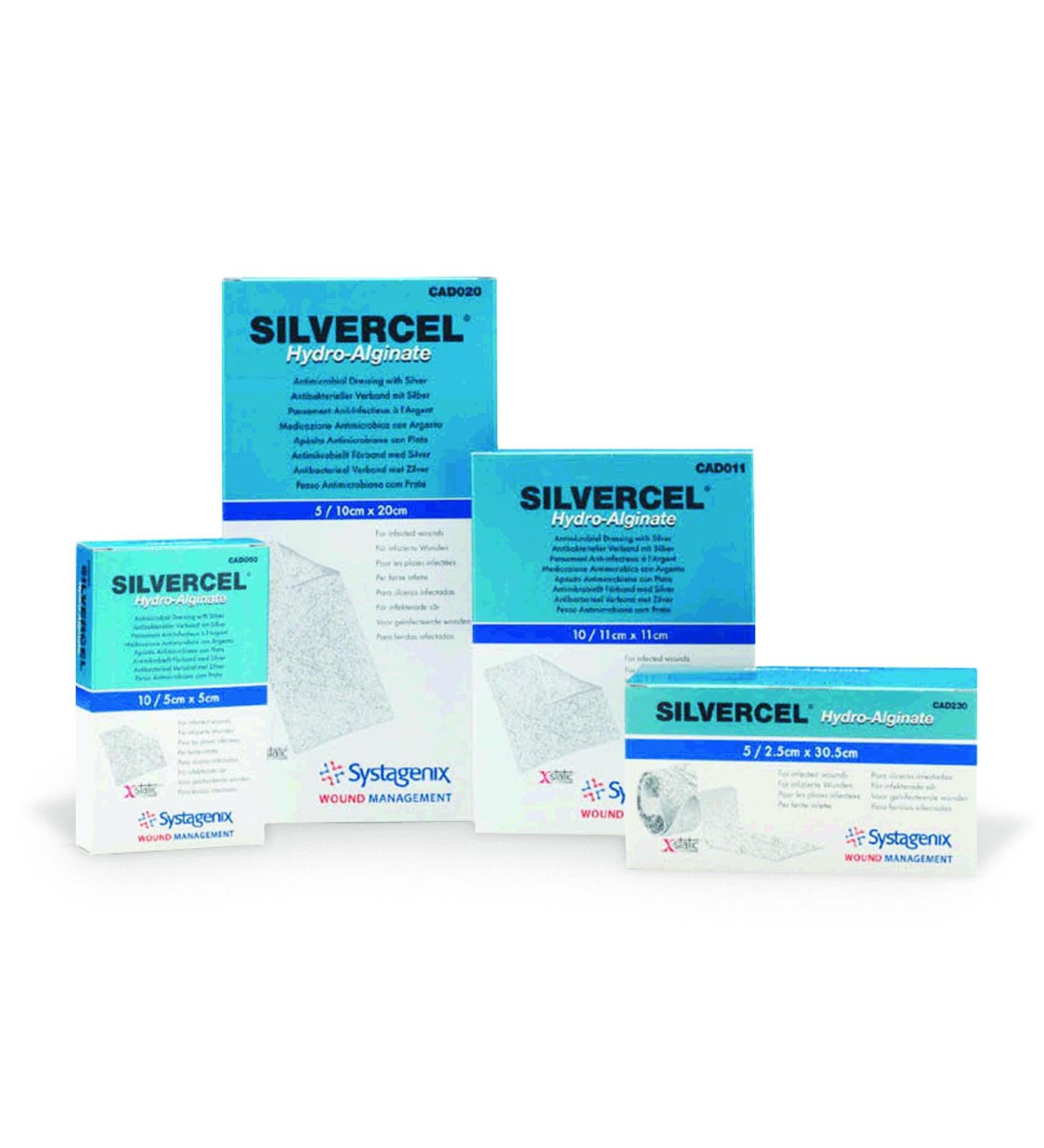 Johnson & Johnson SILVERCEL Antimicrobial Alginate Dressing - Sku JNJ800112