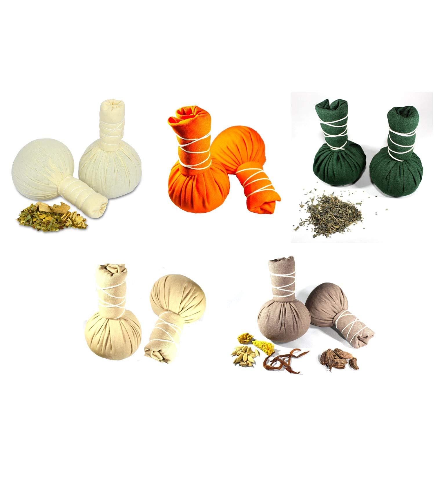 Herbal Stamp Set - 10x75g Mixed: Lavender Orange Thai Spa Herbal Selection Lemongrass - International Shipping Available - Buy Online on GoSupps.com