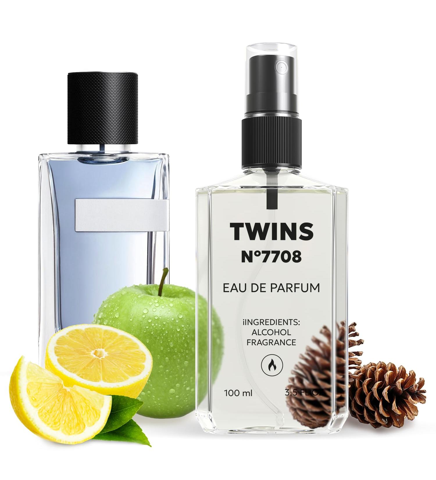 TWINS Impression of Y Pour Homme | Perfume for Men Eau de Parfum | No.7708 | 3.4 Fl Oz / 100 ml Yves Saint Laurent Y Pour Homme Impression - Buy Online on GoSupps.com