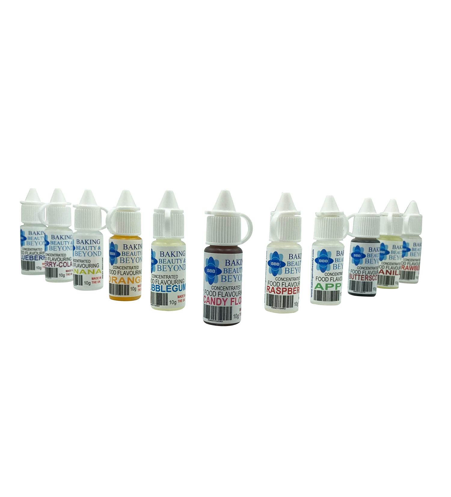 Baking Beauty and Beyond Concentrated Food Flavouring Oil - Dozen of Professional Quality Food Grade Flavouring Oil for Candy Making Baking Cooking Lip Balm and Lip Gloss - Caramel Fudge (10ml)