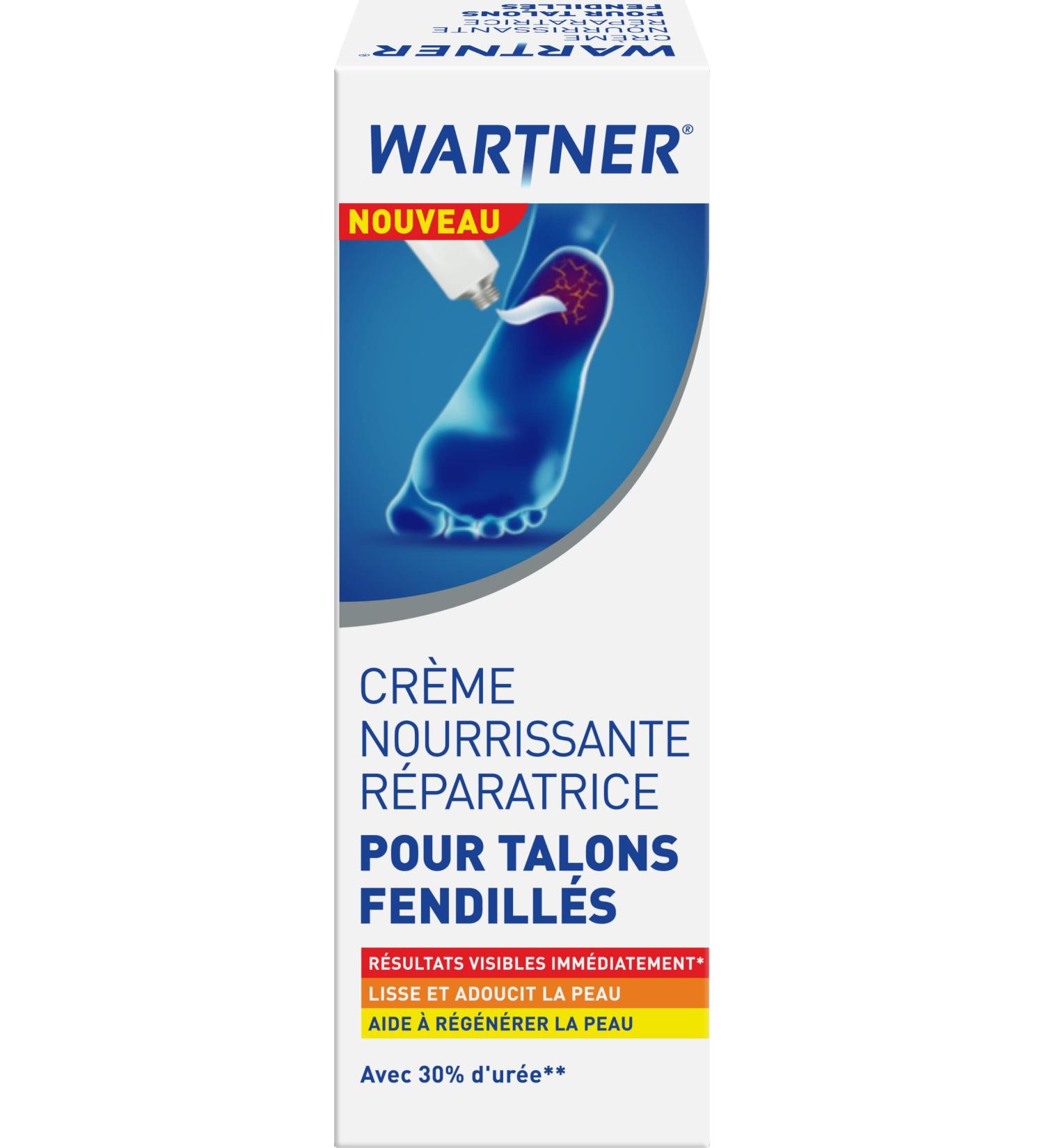 WARTNER - REPAIR NOURISHING CREAM - FOR FENDILATED HEELS - Immediately visible results* - 50 mL - Buy Online on GoSupps.com