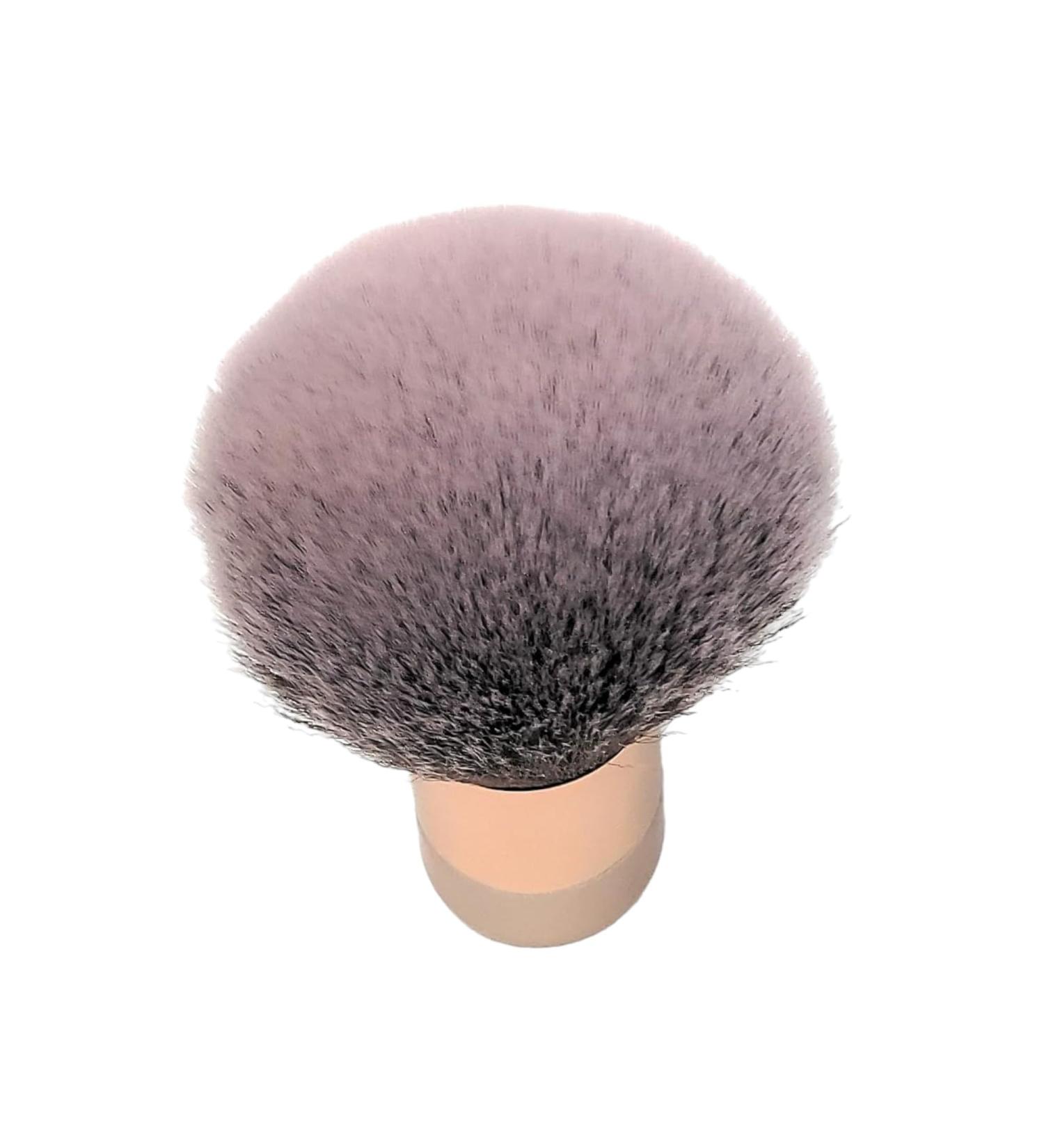 Luxurious Large Kabuki Brush - Fluffy Powder Brush for Face & Body | BevyGold (Rose Gold) - Perfect for Spray Tan Finishing - Buy Online on GoSupps.com