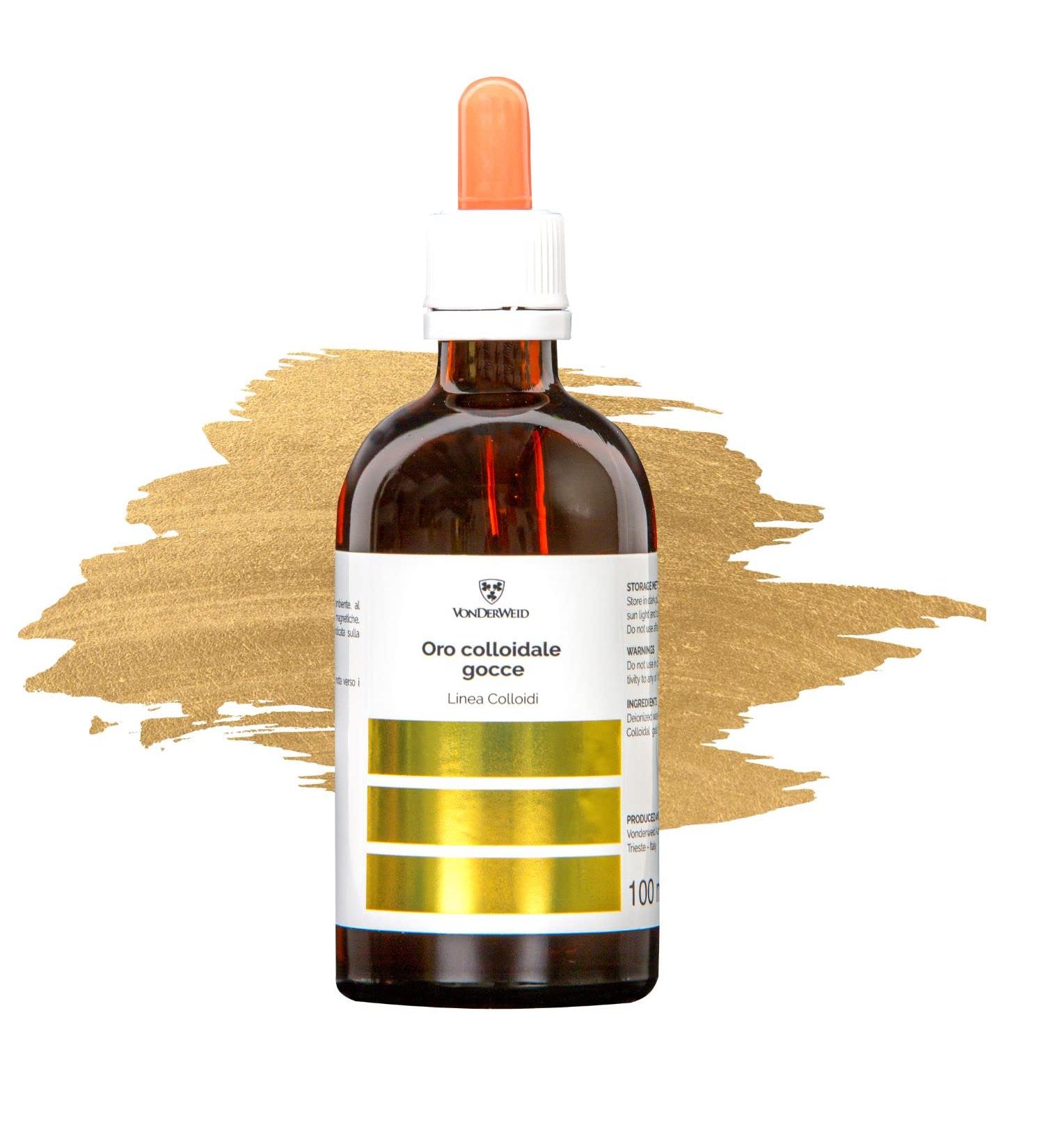 Vonderweid Colloidal Gold 20 PPM - Pure Colloidal Solution - Buy Online on GoSupps.com