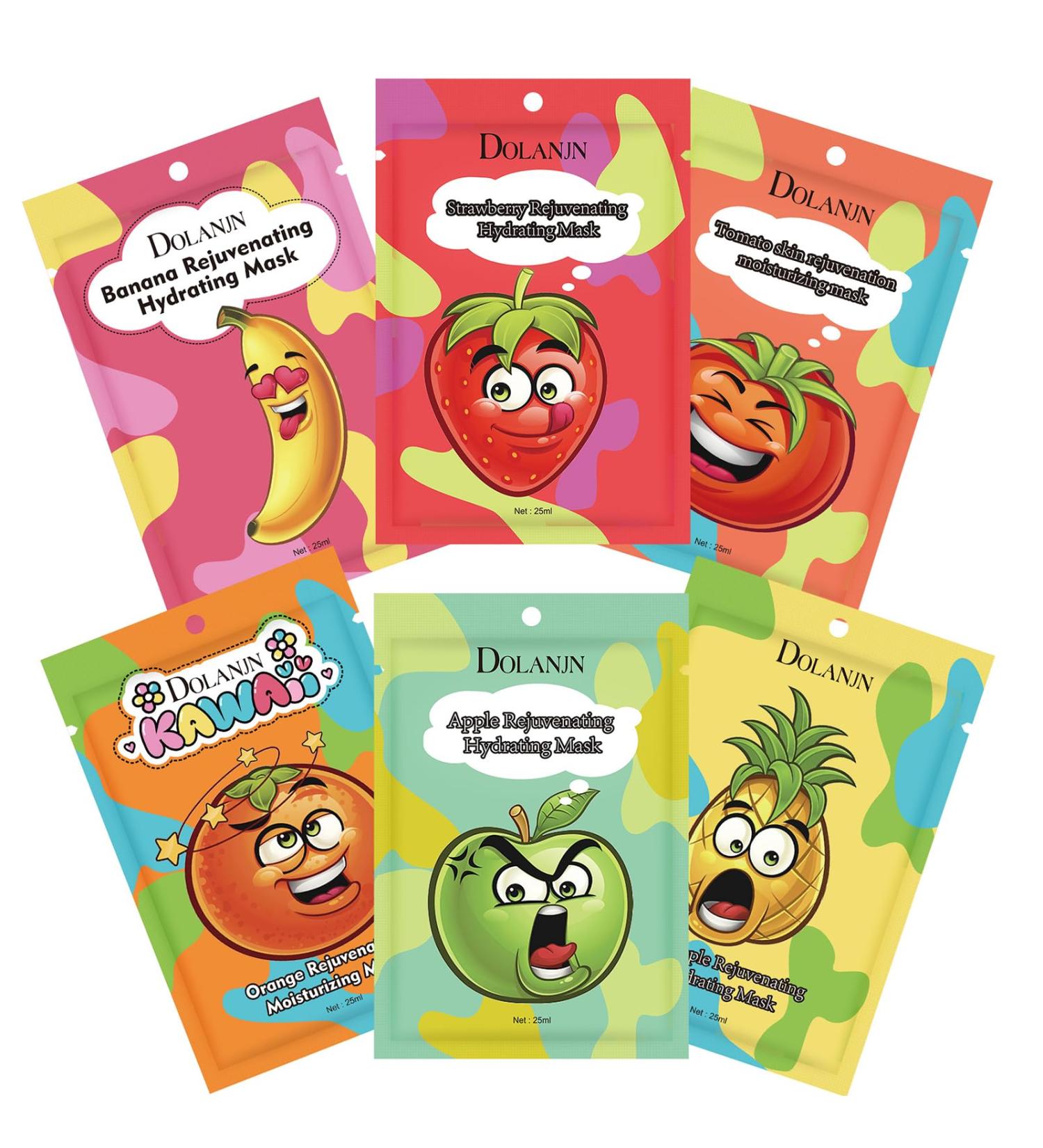 Face Mask Set Skin Care for Teenage Girls - Moisturizing Fruit Sheet Mask to Rejuvenating & Smoothing - Face Masks Skincare to Solve Skin Problems & Improve Skin Quality - Gift Set for Women (Set D) - Buy Online on GoSupps.com