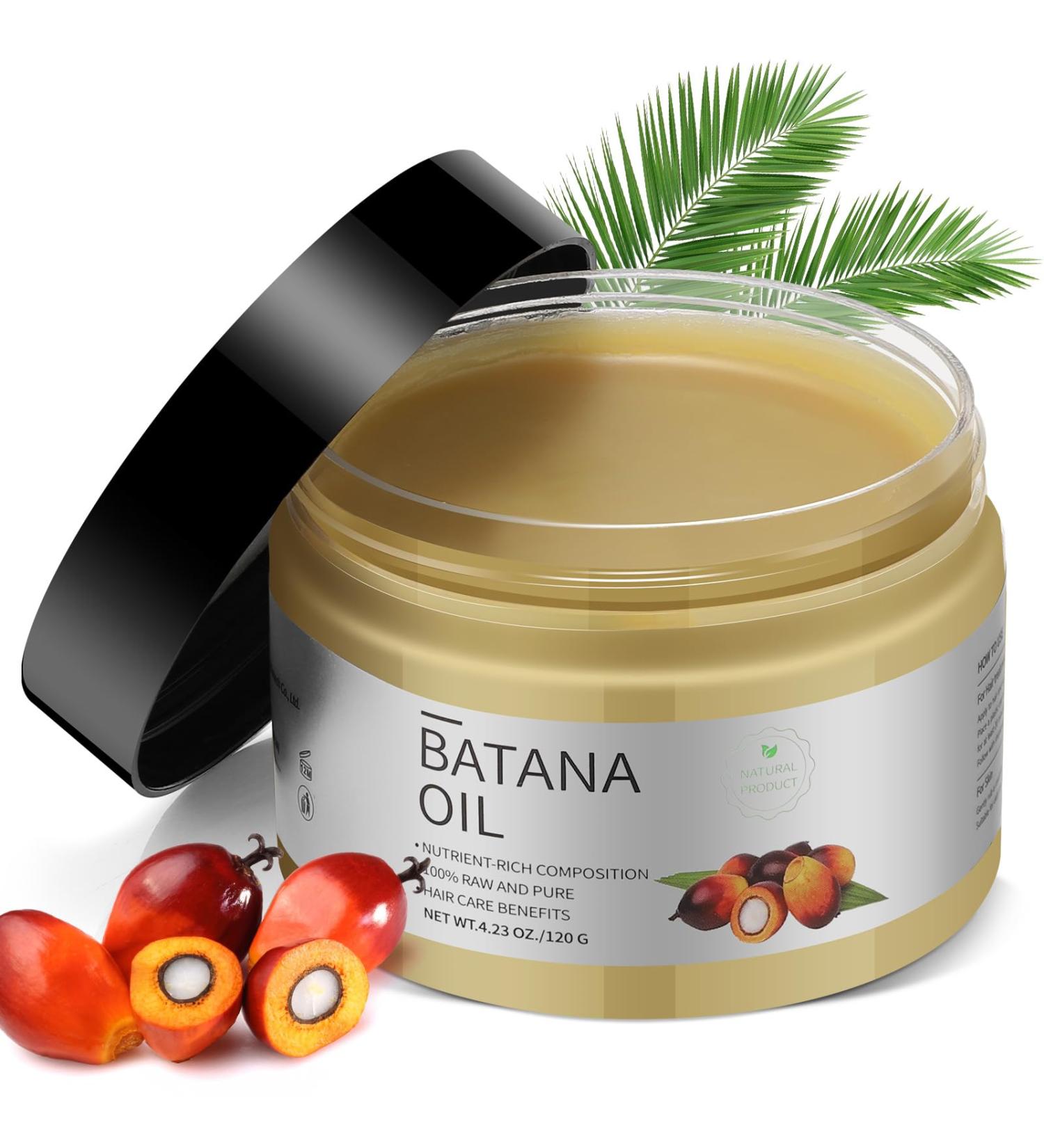 Batana Oil for Hair Growth - Natural Conditioner & Thickening Oil for Men & Women - Repairs Damage Eliminates Frizz 4.23oz - Buy Online on GoSupps.com