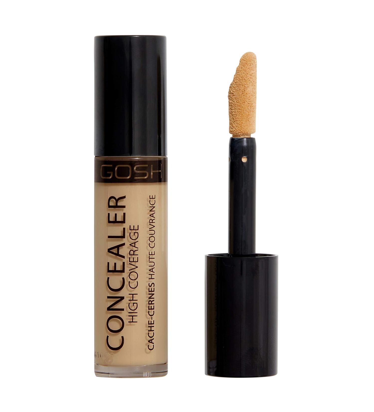 GOSH High Coverage Concealer 004 Natural - Cover Dark Circles Redness & Impurities | Vegan Makeup 21.5 g - International Shipping Available - Buy Online on GoSupps.com