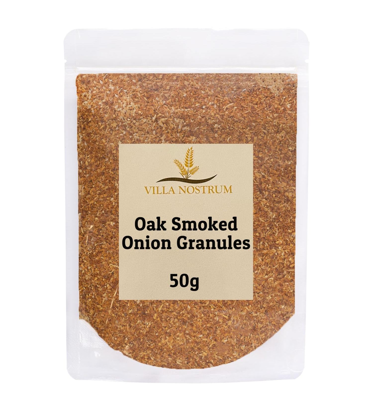 Oak Smoked Onion Granules 50g by Villa Nostrum