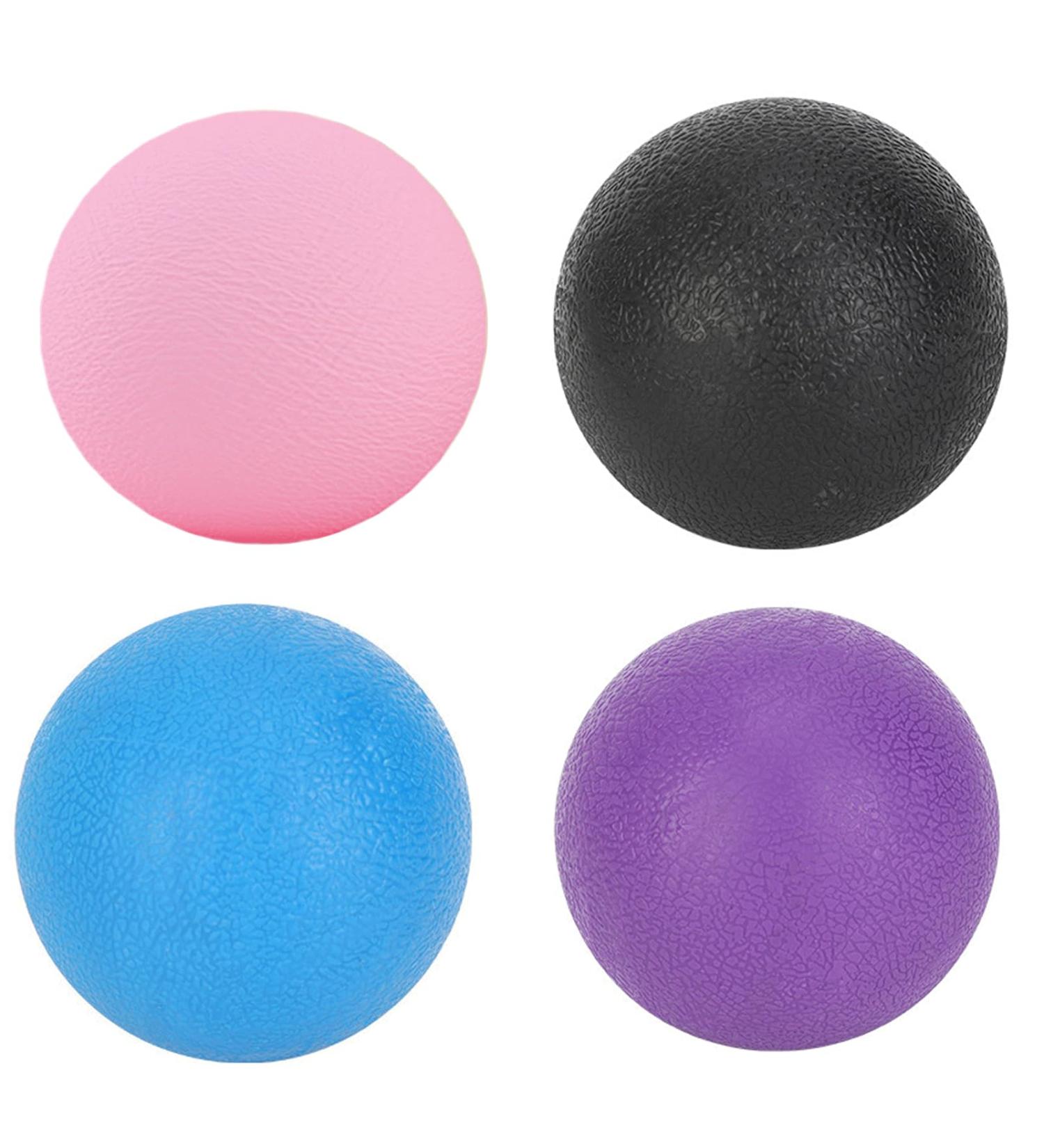 Zhiyuan 4 Piece Massage Ball Set - Ideal for Feet Fascia and Trigger Point Therapy | Perfect for Yoga & Muscle Relief - Buy Online on GoSupps.com