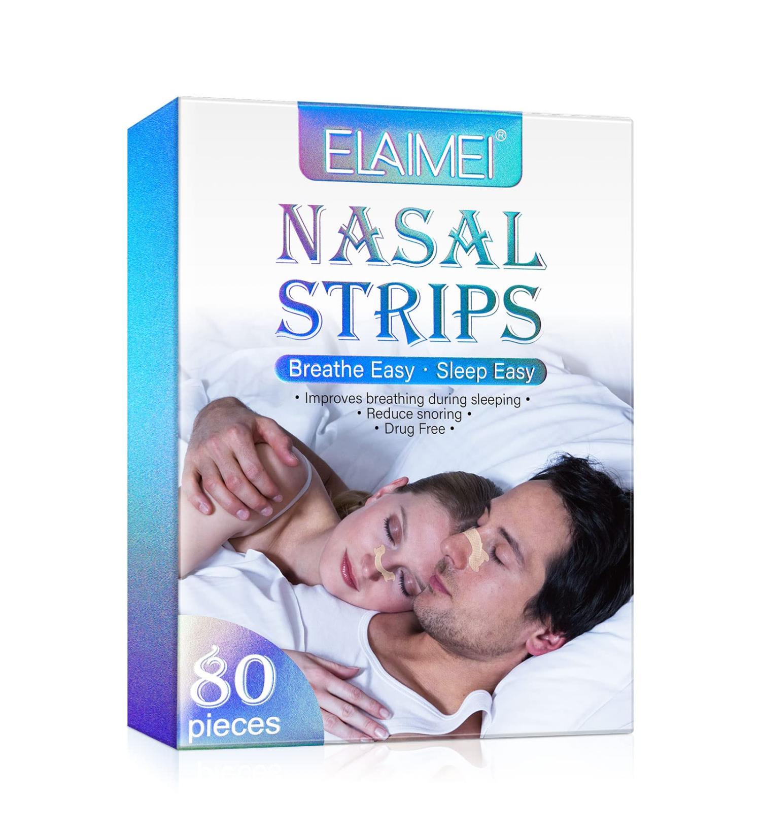 WEIDA SIGN Nasal Strips Original Large x 80 Pack - Instantly Relieves Nasal Congestion and Snoring for Better Sleep - Buy Online on GoSupps.com