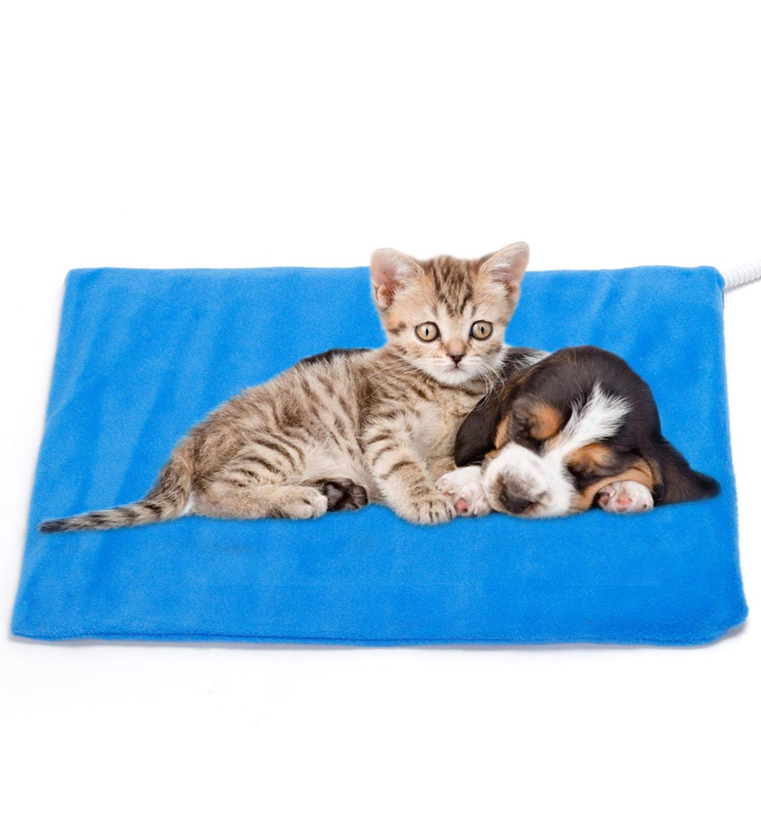 MARUNDA Waterproof Electric Pet Heating Pad - Chew-Resistant | Constant Temperature for Cats & Dogs - Buy Online on GoSupps.com