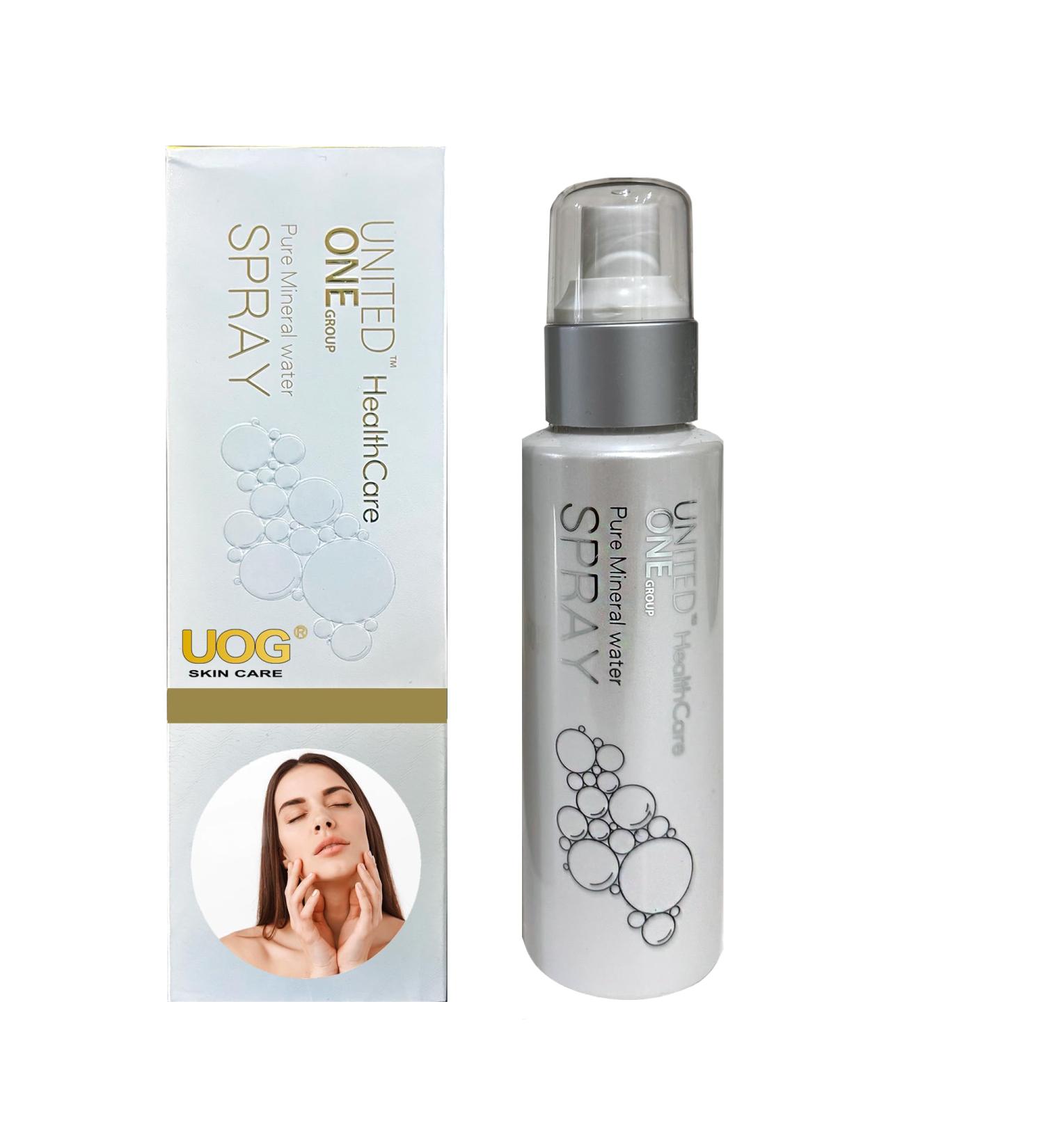 UOG Pure Mineral Skincare Spray - Ultimate Hydration Nourishment & Protection | 120 ml | International Shipping - Buy Online on GoSupps.com