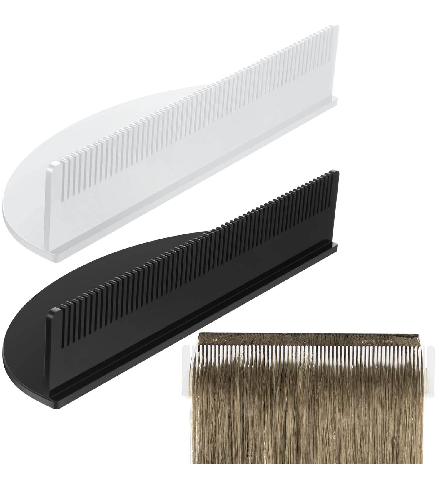 Acrylic Hair Extension Holder - Portable Stand Organizer for Hand Tied Wefts & Wigs - Buy Online on GoSupps.com