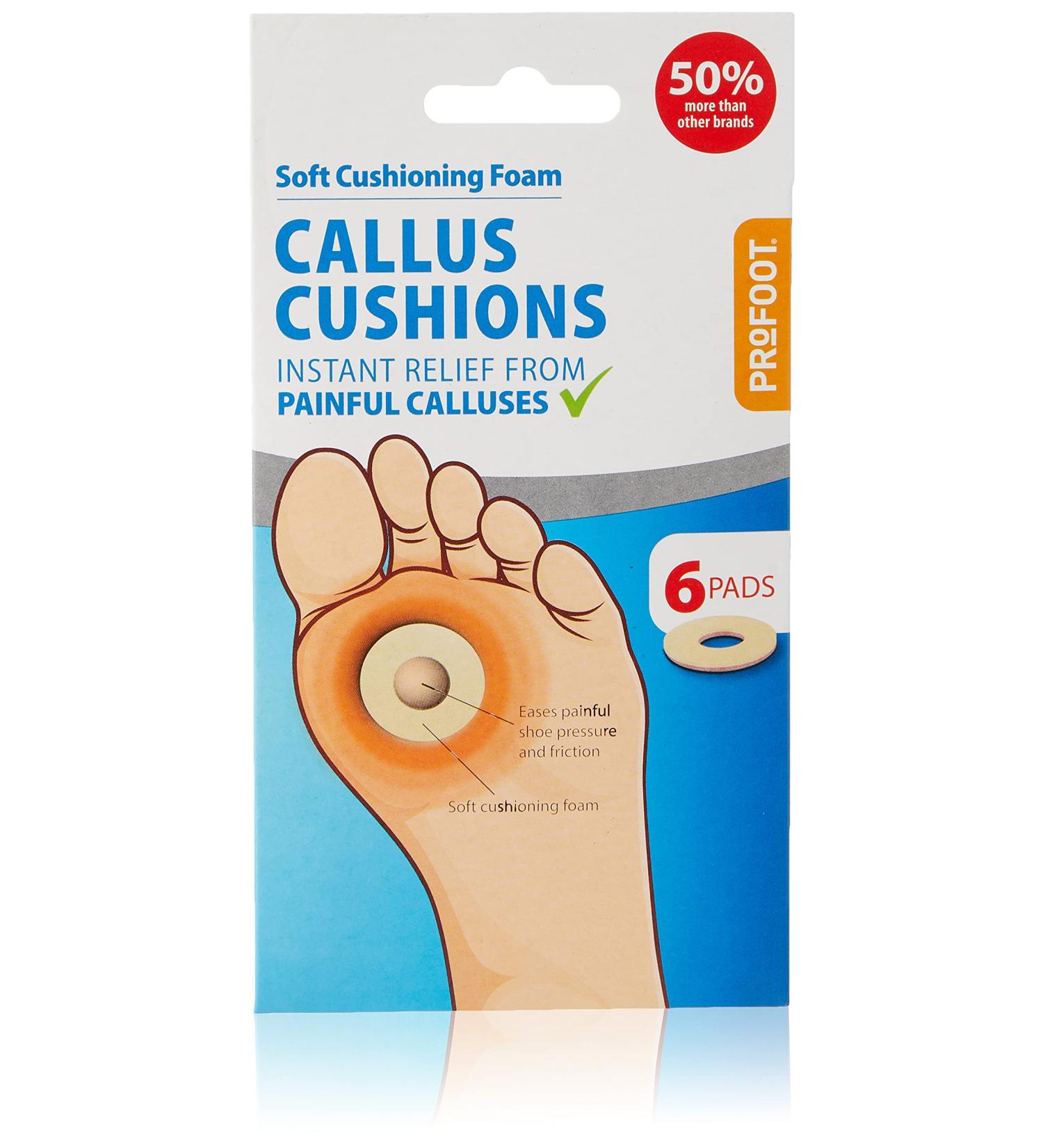 Profoot Callus Cushions - Pain Relief for Calloused Feet - Buy Online on GoSupps.com