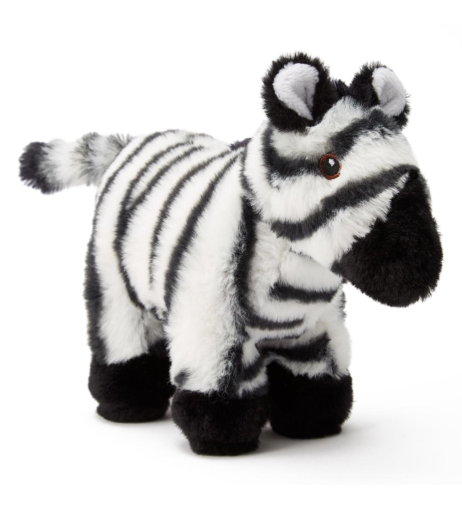 Zappi Co Ultra Soft Zebra Plush Toy - 23cm Length | Eco-Friendly Newborn Gift - Buy Online on GoSupps.com