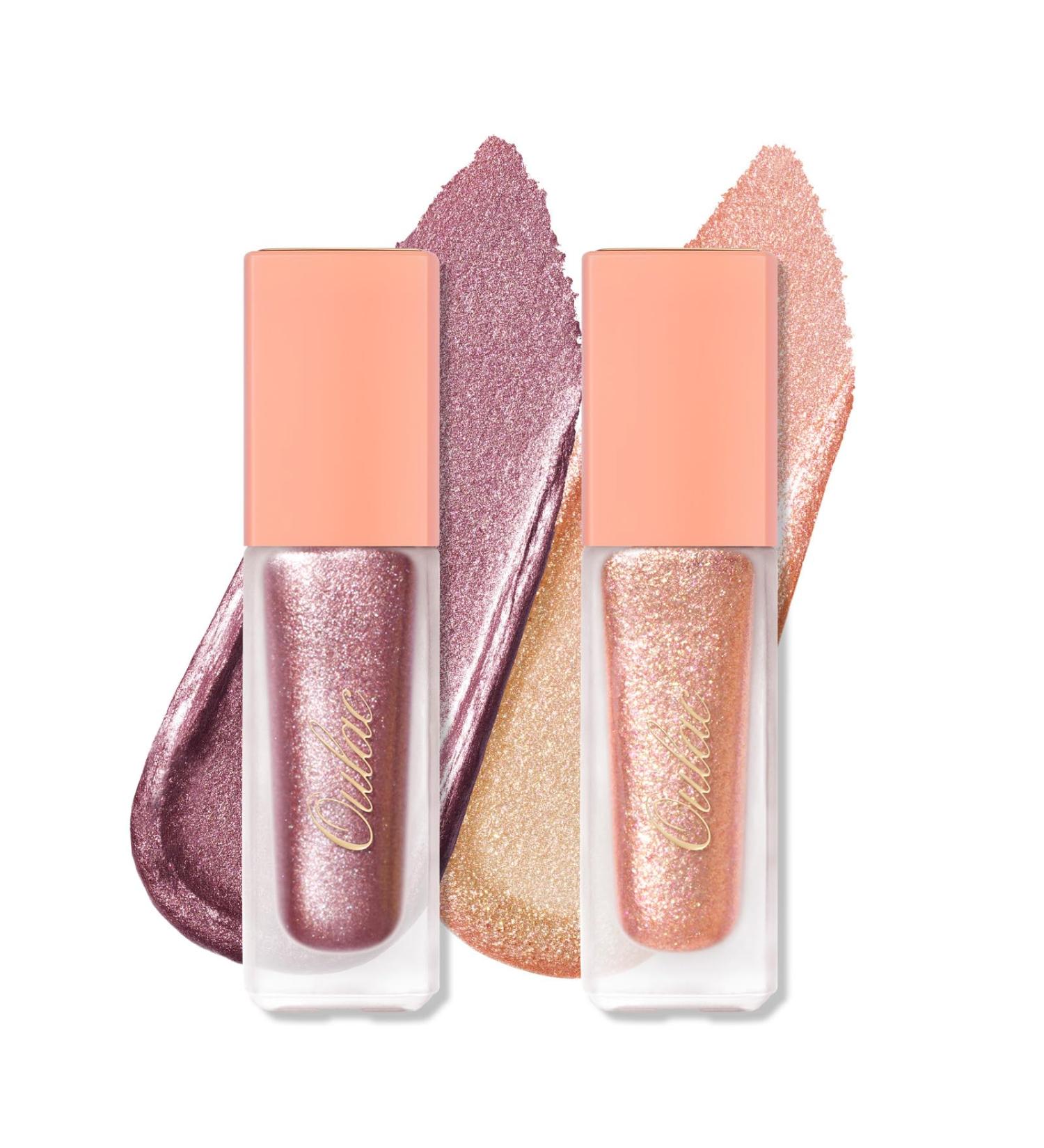  oulac Oulac Liquid Eyeshadow Glitter Metallic Eyeshadow Lightening Eyeshadow Liquid Eyeliner with Shimmer Finish Shiny Finish Smooth Eye Makeup Vegan and - Buy Online on GoSupps.com