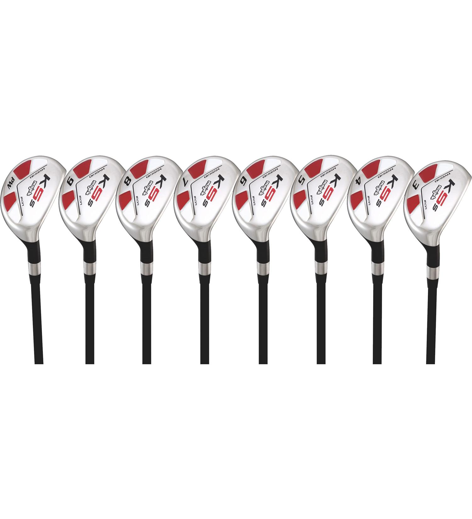 Majek Golf Senior Men's All Hybrid Complete Set - Senior Flex, Right Handed, High Traction Tech Grips - Buy Online on GoSupps.com