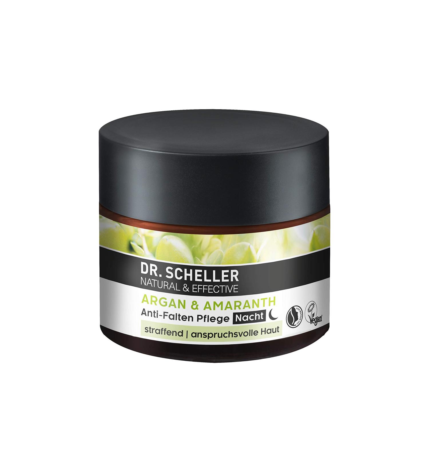 Dr. Scheller Anti-Wrinkle Care Night Cream with Argan & Amaranth â€“ 1.7 oz for Youthful Skin - Buy Online on GoSupps.com
