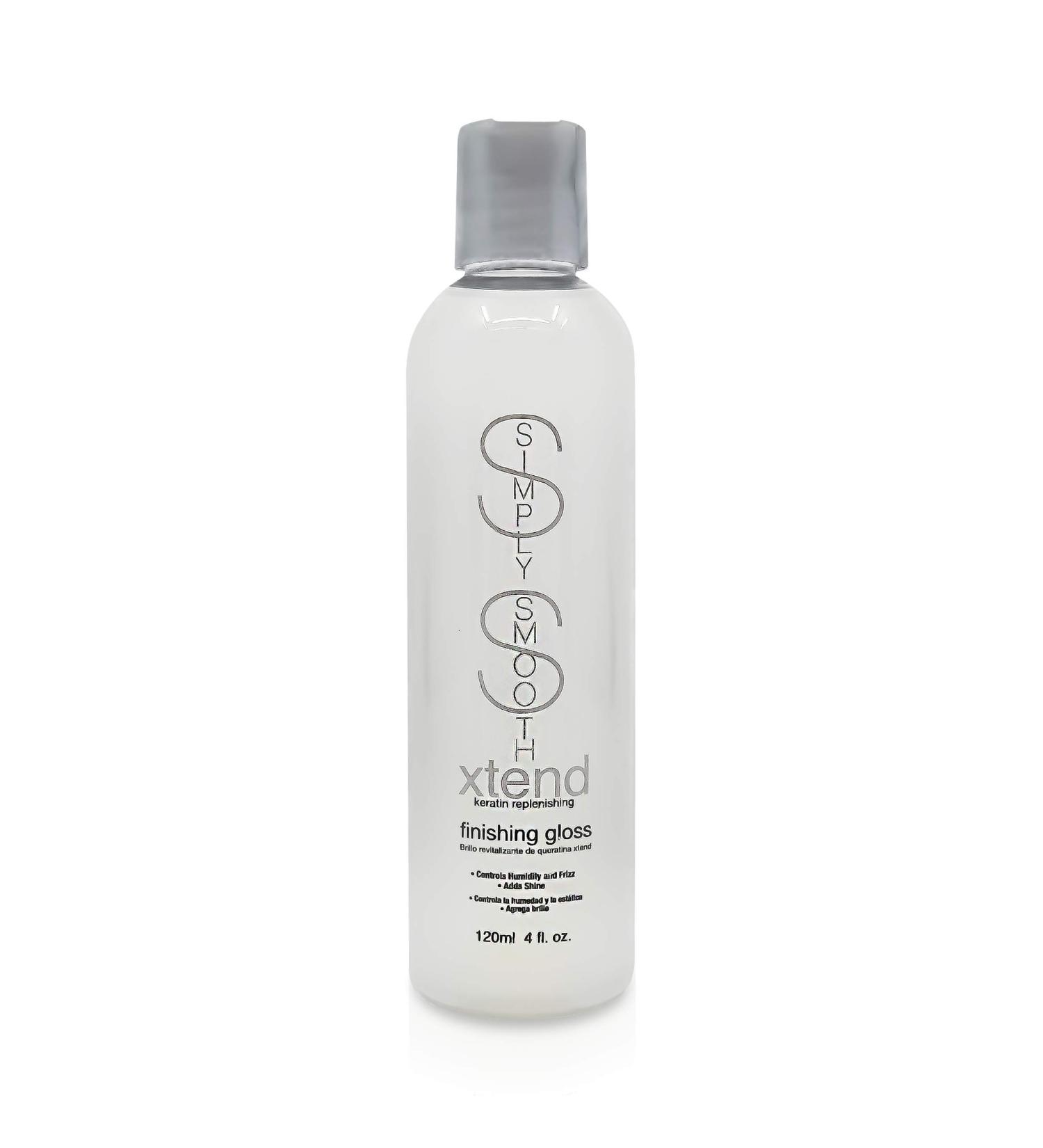 Simply Smooth Xtend Keratin Replenishing Finishing Gloss 4oz - Ultimate Hair Treatment for Shine & Smoothness | International Shipping Available - Buy Online on GoSupps.com