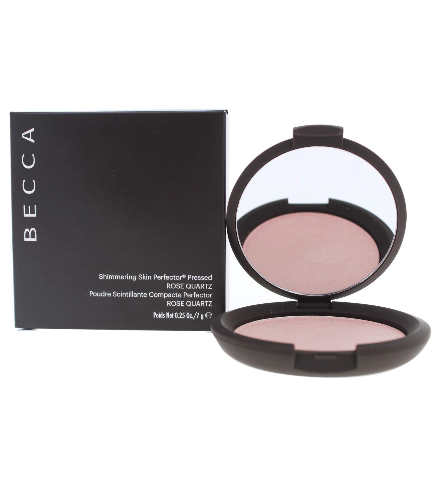 Becca Shimmering Skin Perfector Pressed Highlighter  Rose Quartz  0.28 Ounce Rose Quartz 0.28 Fl Oz (Pack of 1)