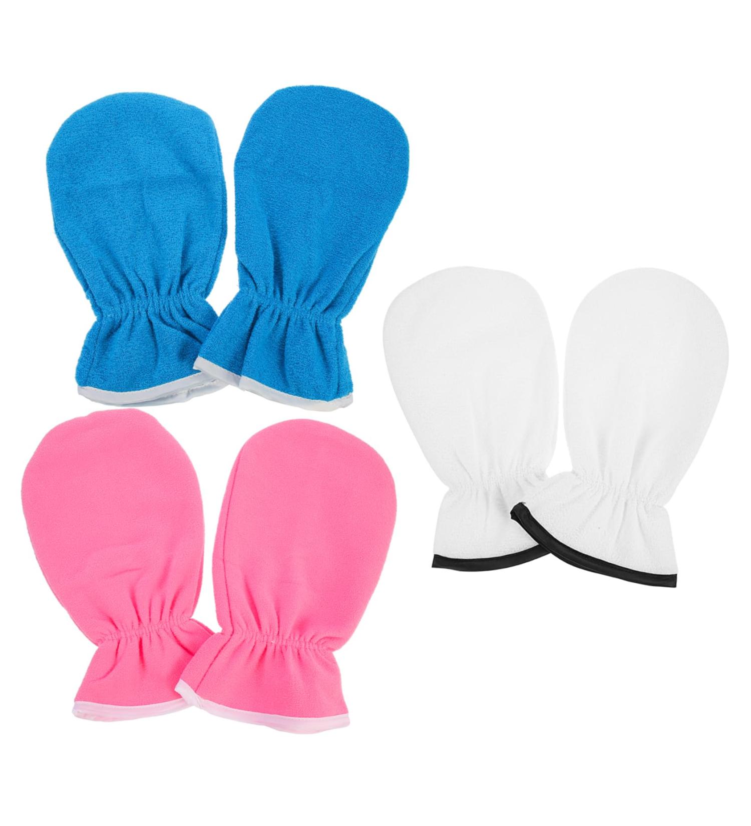 FRCOLOR 3 Pairs Wax Hand Mask Moisturizing Hand Gloves Women Hand Mask Gloves Hand Spa Mitt Wax Hand Bath Gloves Moisturizing Gloves Hand Mitts Beauty Wax Polyester Women's Essential Oil - Buy Online on GoSupps.com