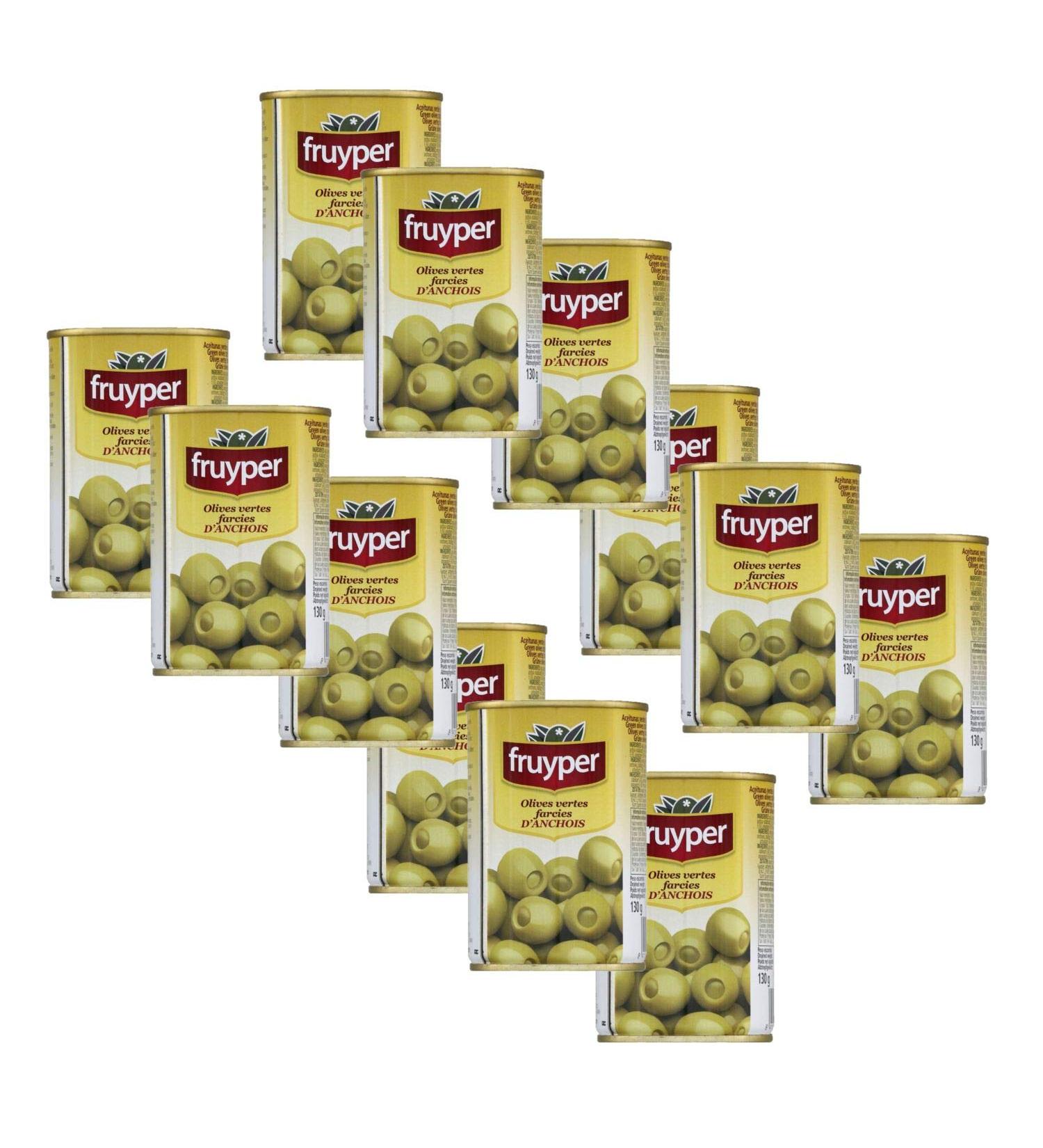 Fruyper Fruyper Pack of 12 Anchovied Stuffed Olives 130 g Box