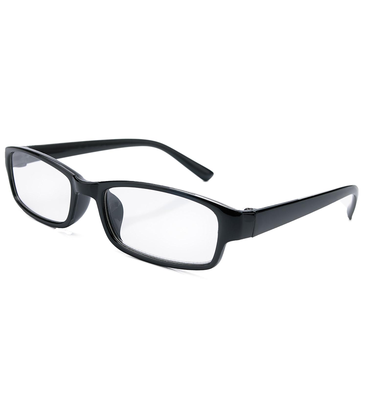 4sold TM Slim Lesebrillen - Retro Black & Dark Brown Reading Glasses (+1.5 to +4.0) - Stylish & Lightweight - Buy Online on GoSupps.com