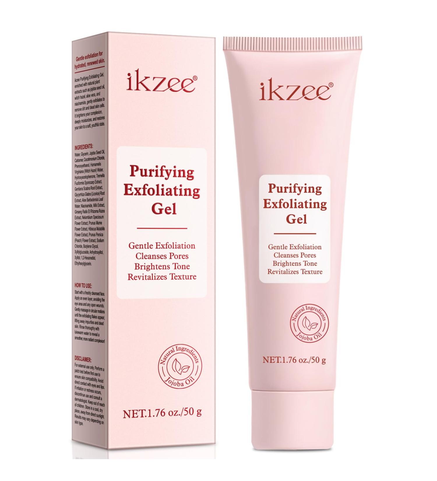 Exfoliating Gel Exfoliante Facial Gentle Exfoliating Scrub Facial Exfoliator Cleanser Exfoliating Face Wash Deep Cleansing Exfoliante for Face and Body (1) - Buy Online on GoSupps.com