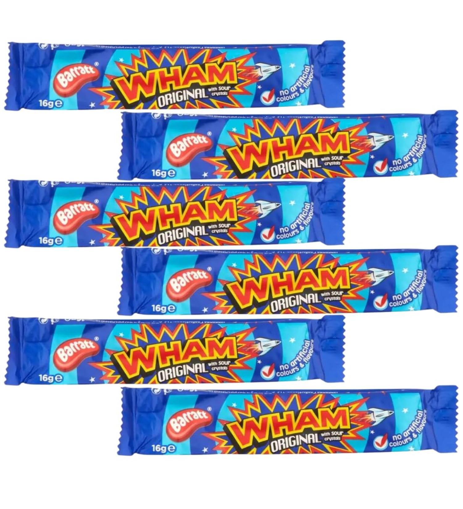 Chew Bars Bundle With Barratt Wham Original Chew Bars (6 Pack)