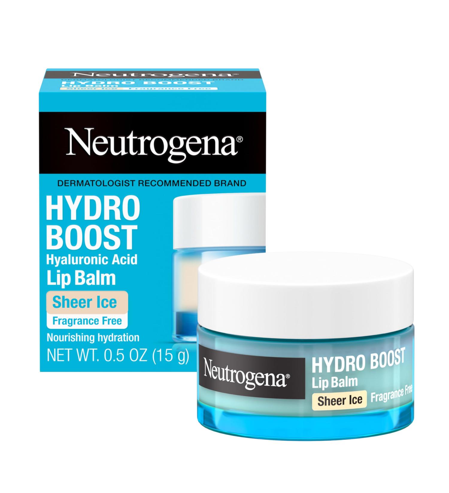 Neutrogena Hydro Boost Hyaluronic Acid Unscented Lip Balm Leaves Lips Feeling Hydrated Sheer Ice Nude Lip Balm with a Sweet Sugar Flavor Fragrance Free 0.5 oz Nude 0.05 Fl Oz (Pack of 1) - Buy Online on GoSupps.com