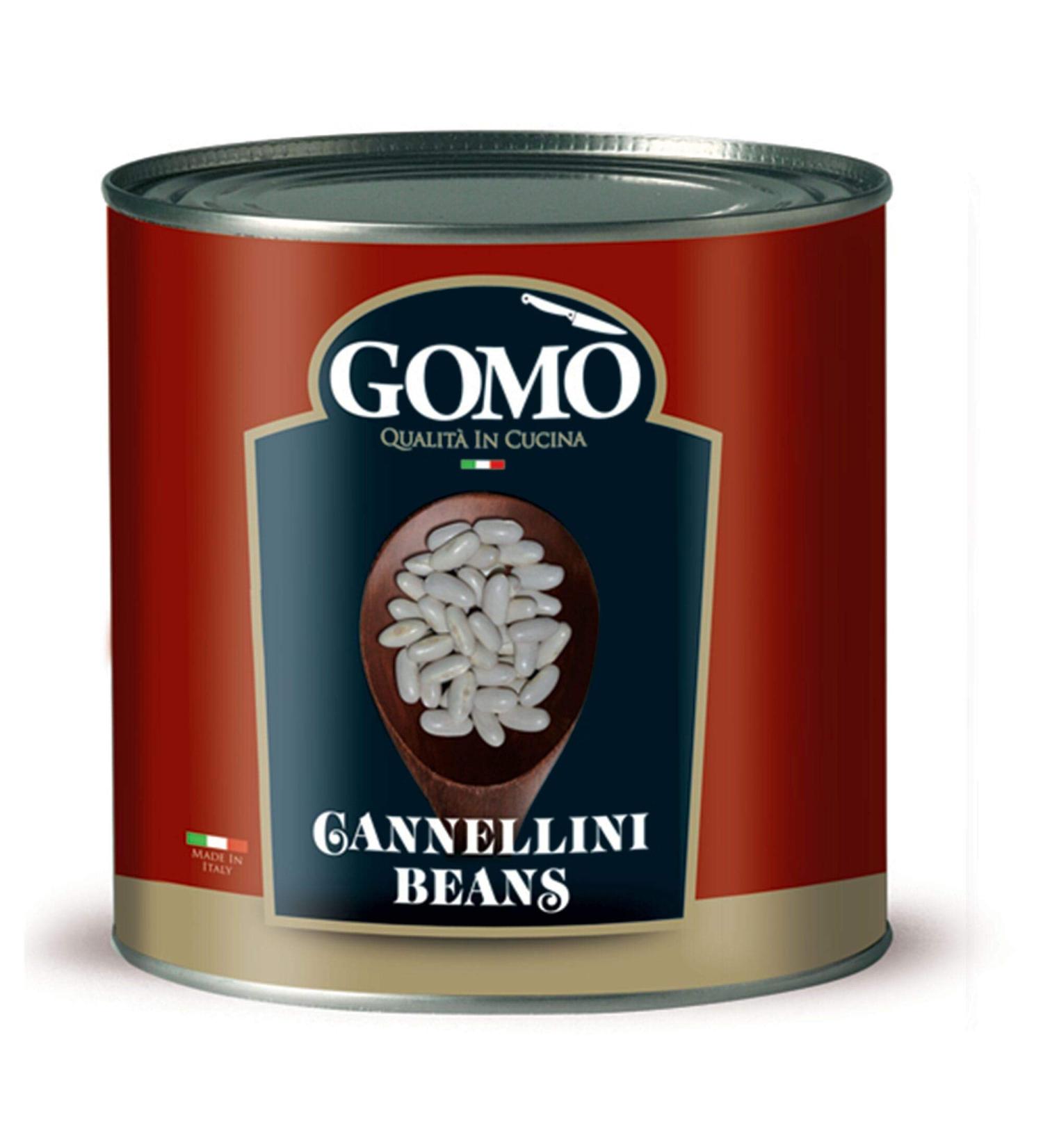 Gomo Cannellini Beans in Brine - 1x2.5kg