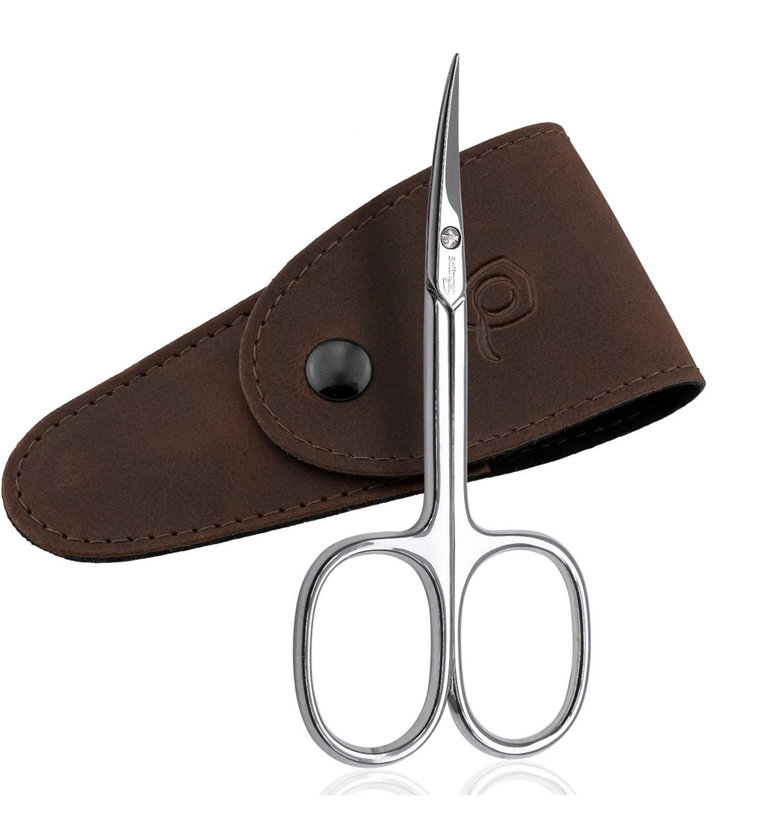 marQus Solingen Cuticle Scissors - Curved Blade Nail Scissors - Pedicure Beauty Grooming Kit from Germany - Buy Online on GoSupps.com
