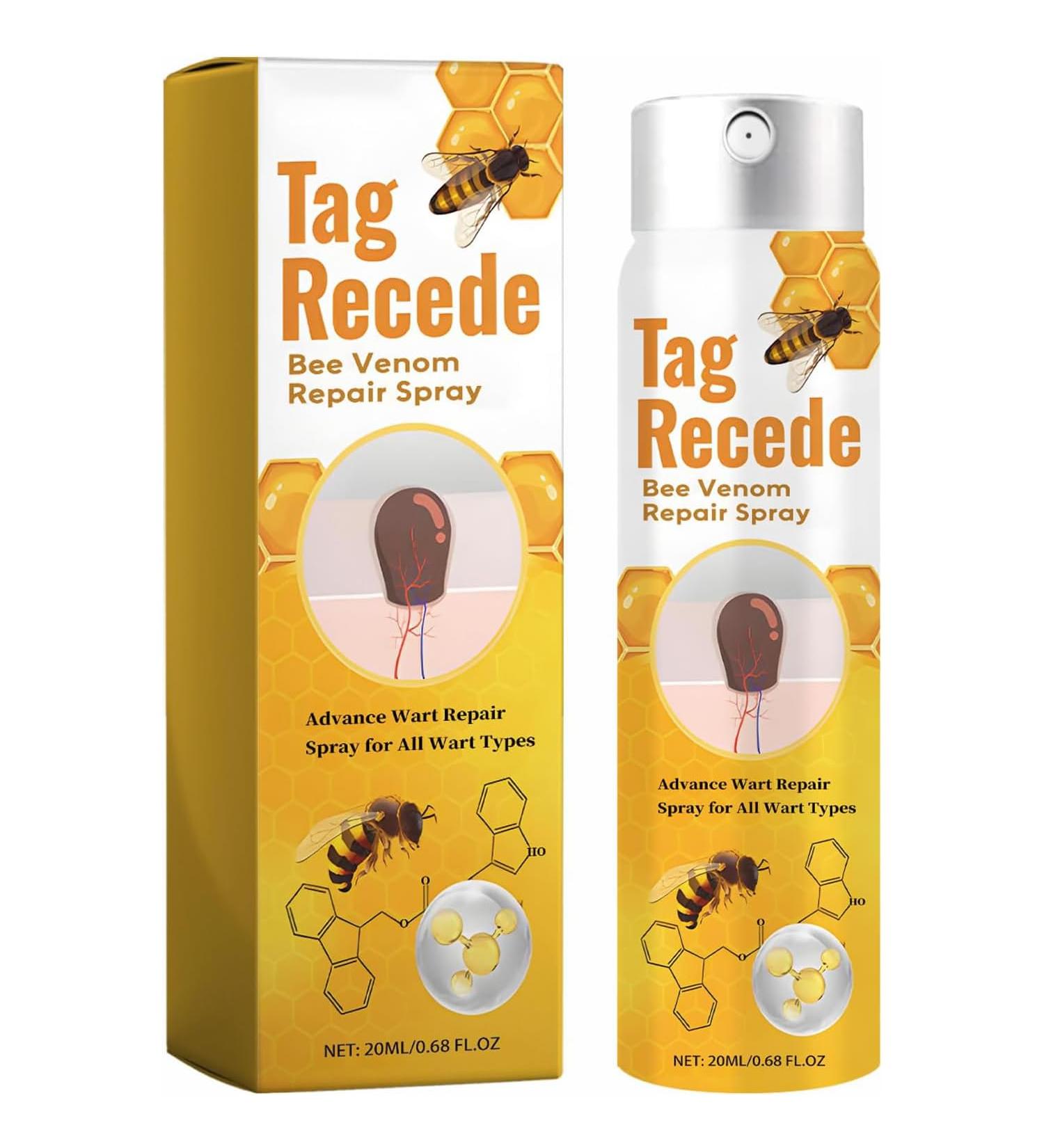 Tag Recede Bienengift Treatment Spray 20ml - Effective Beeergift Solution (1 Piece) - Fast International Shipping - Buy Online on GoSupps.com