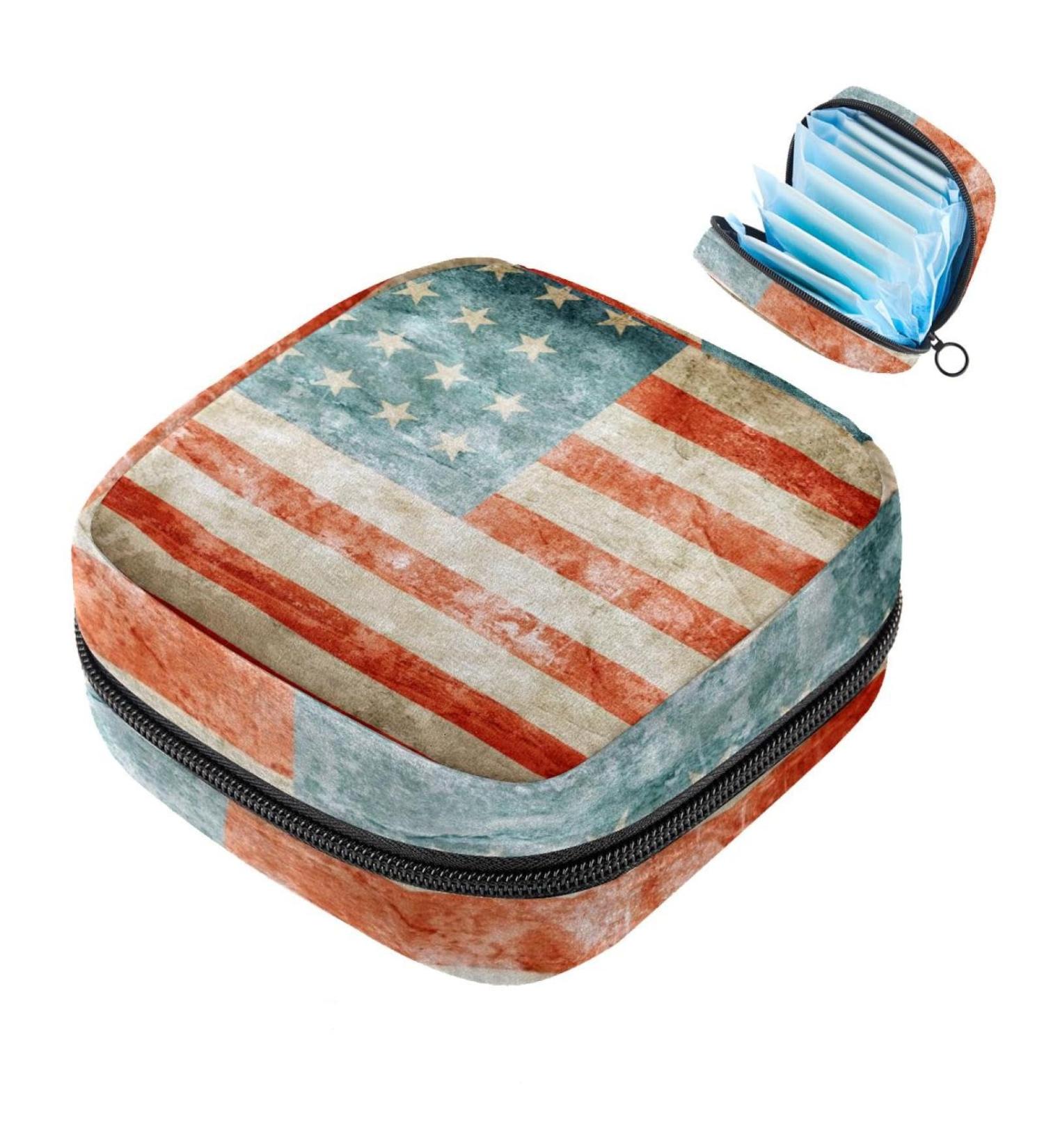 MuooouM Women s Bands Storage Bags | Watercolor Striped Menstrual Cup | Portable Female Bandages | Perfect for Teens & Adults - Buy Online on GoSupps.com