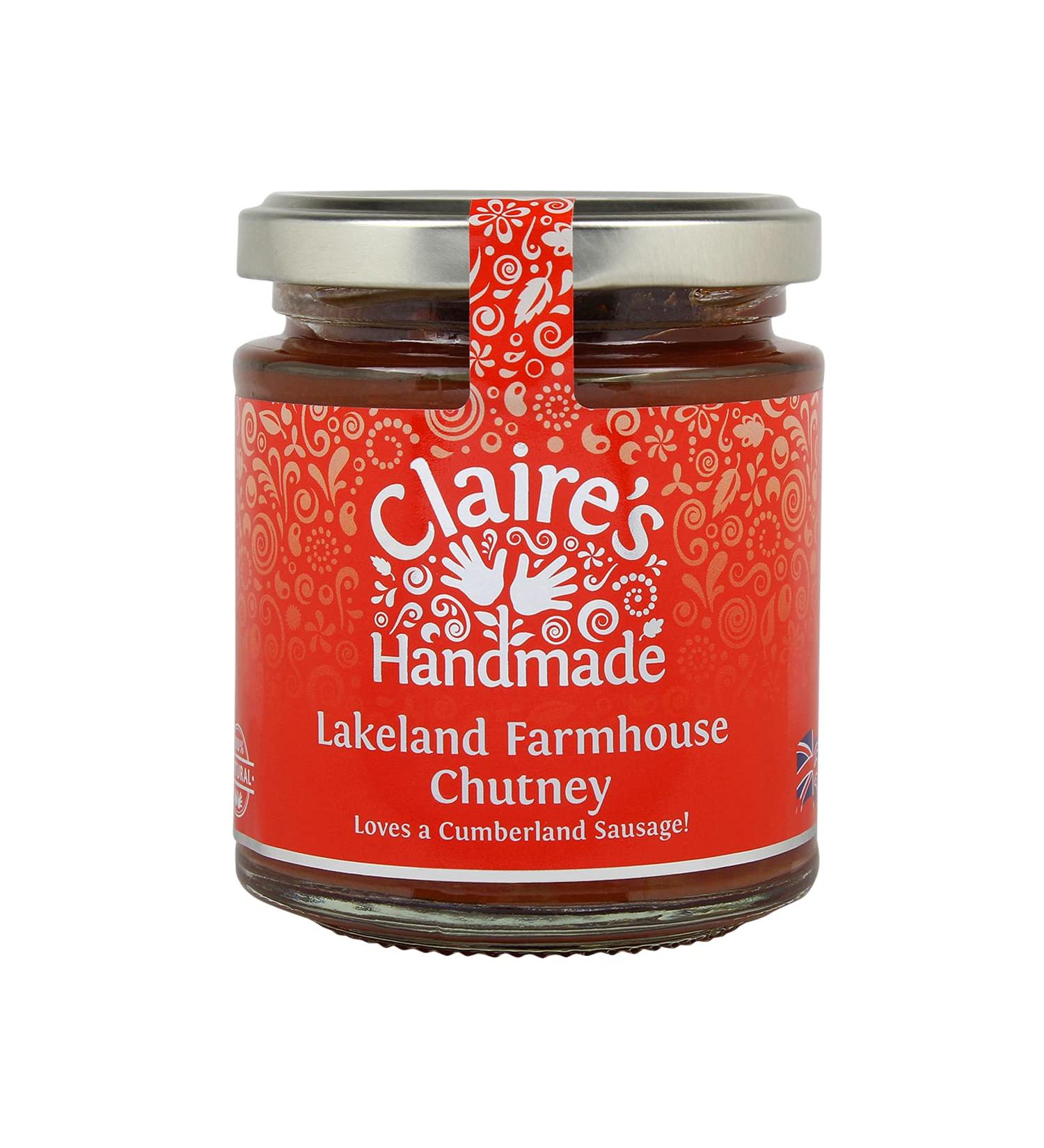 Claire's Handmade Lakeland Farmhouse Chutney 200g - Authentic Taste of the Countryside! - Buy Online on GoSupps.com