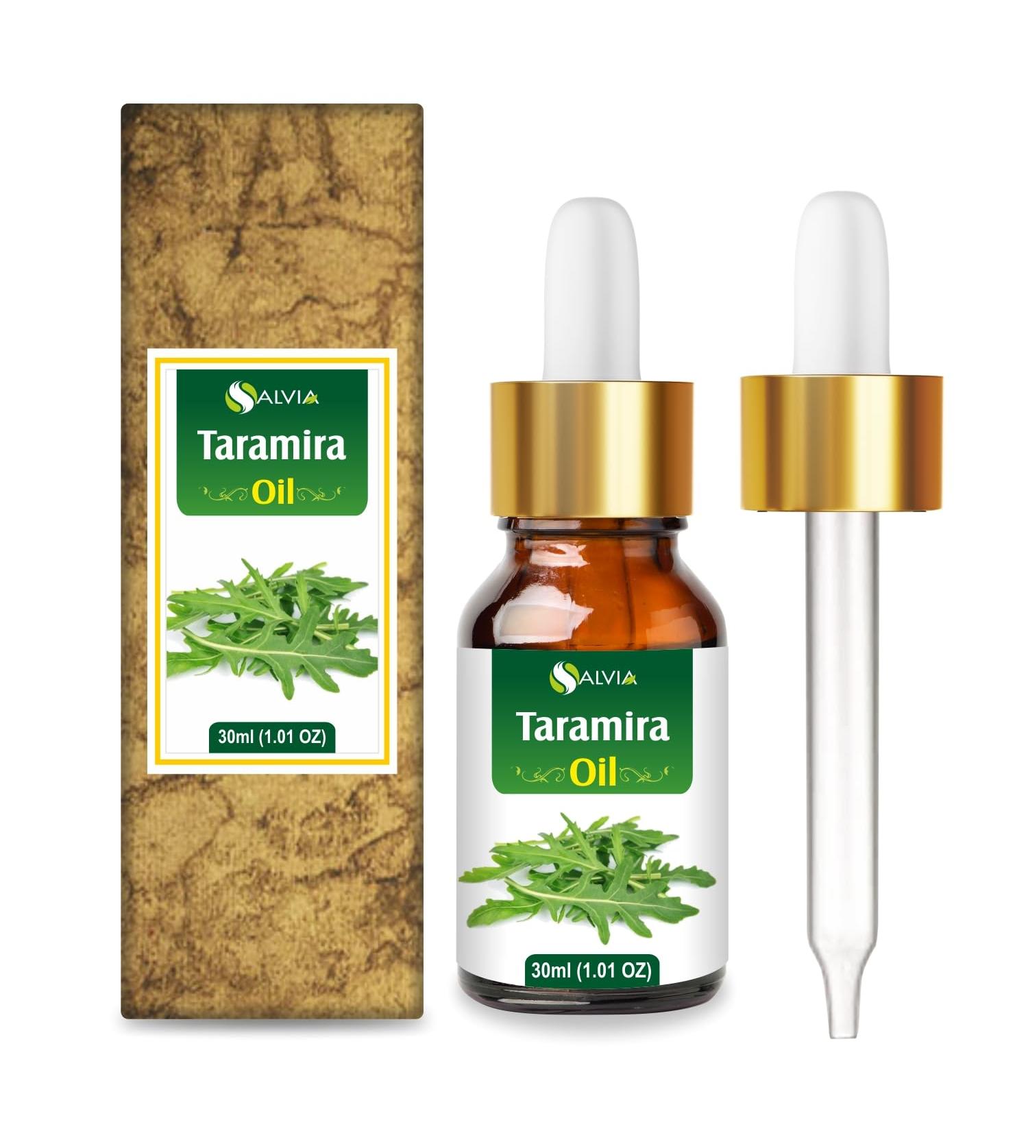 Taramira Essential Oil 100% Pure & Natural - Eruca Sativa Undiluted Aromatherapy Oil Therapeutic Grade 30ml with Dropper for Wellness - Buy Online on GoSupps.com