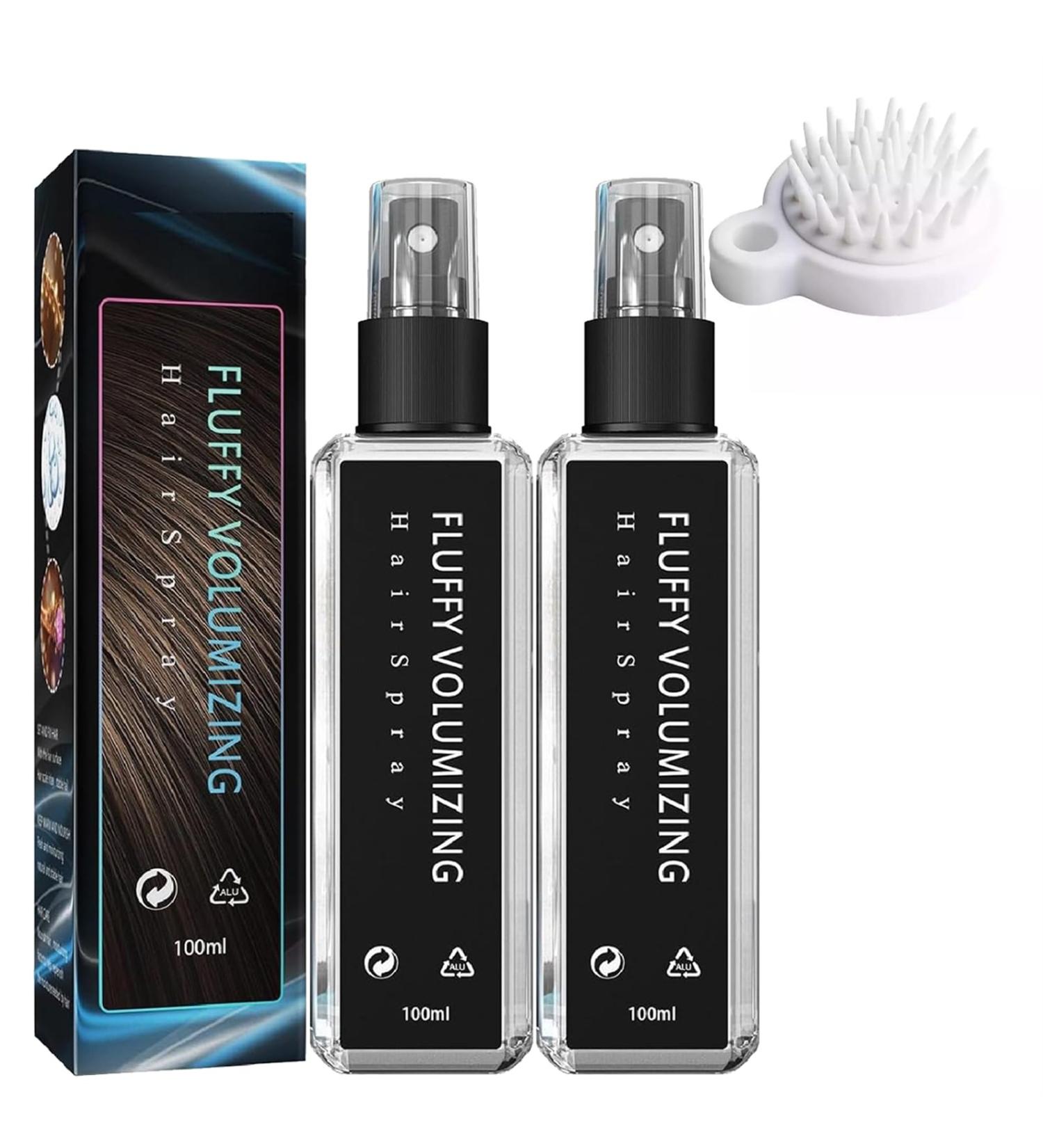 Appreciarel Hair Spray Appreciarel Natural Plant Protein Hair Thickening Spray Appreciarel Volume Hair Spray Fluffy Volumizing Hair Spray Magic Volume Hairspray for Women (100ml *2) - Buy Online on GoSupps.com