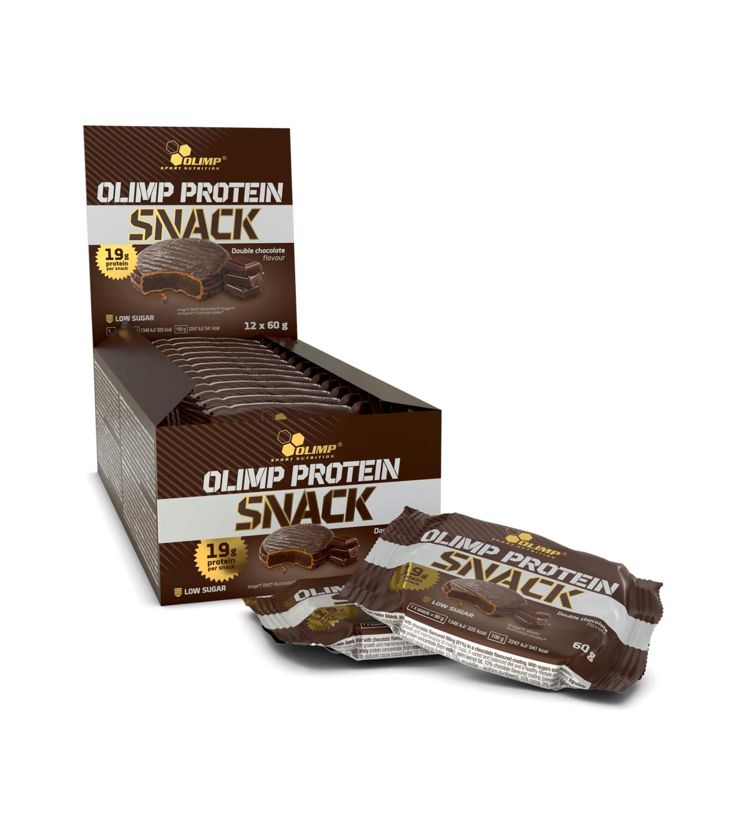Olimp Olimp Protein Snack (12 x 60 g) - Double chocolate