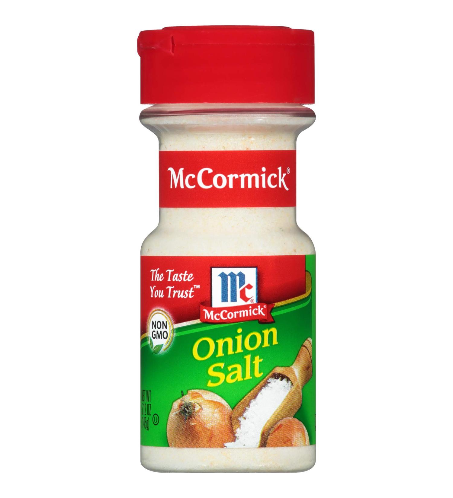 McCormick Onion Salt Seasoning 5.12 oz (526561) - Buy Online on GoSupps.com