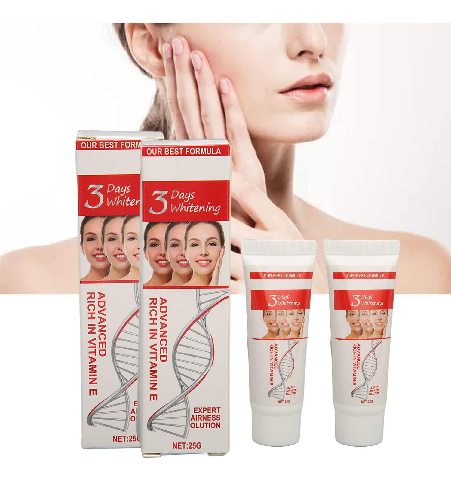 Fyearfly Kojic Acid Skin Whitening Cream Kojic Acid Whitening Moisturizer 2 Pcs Facial Moisturizer Kojic Acid Moisturizing Facial Nutrition Cream for Lightening Spots - Buy Online on GoSupps.com