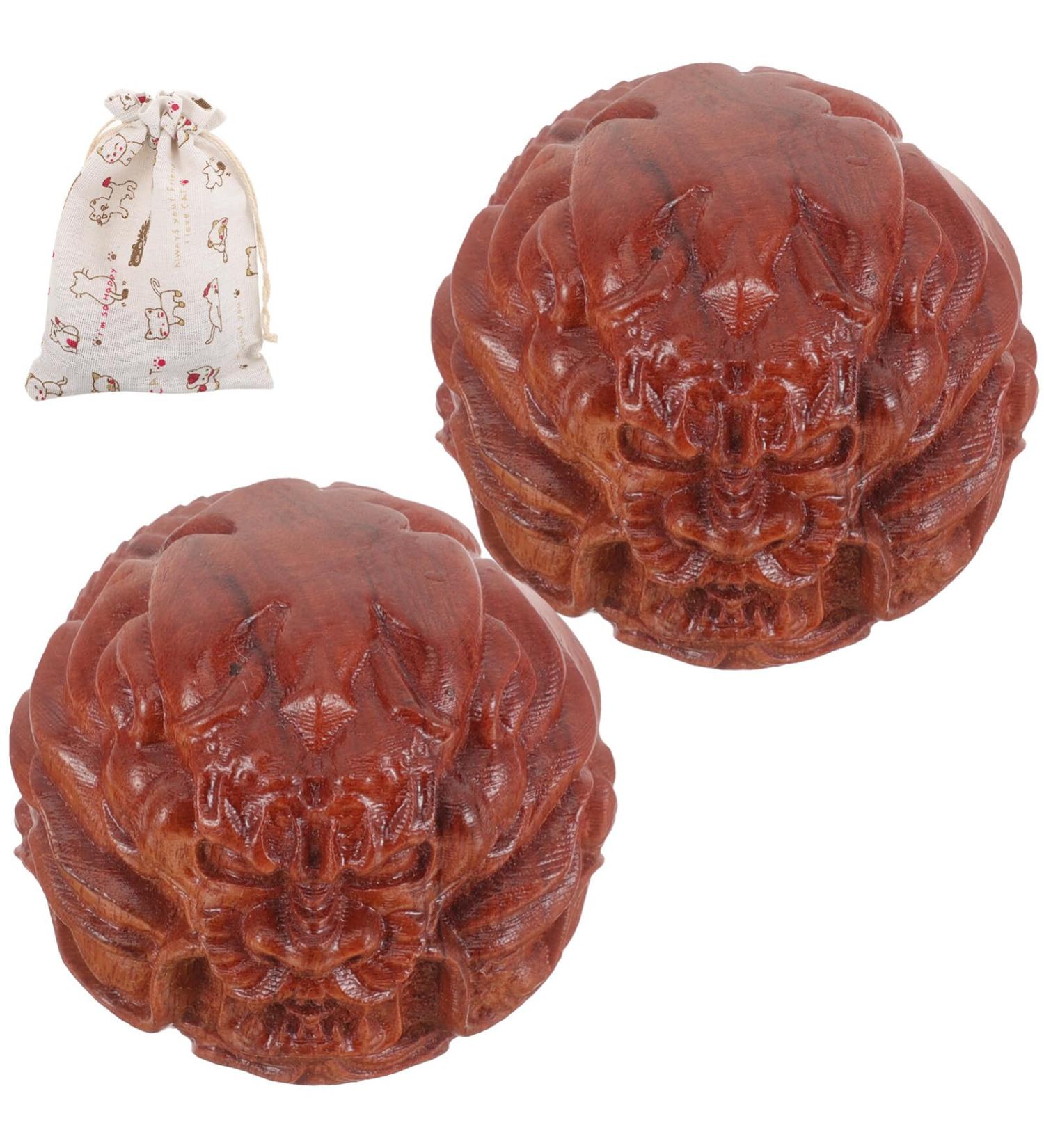 Healvian Massage Globe Hand Massager - Thai Massage Tools for Muscle Building & Relaxation | International Shipping Available - Buy Online on GoSupps.com