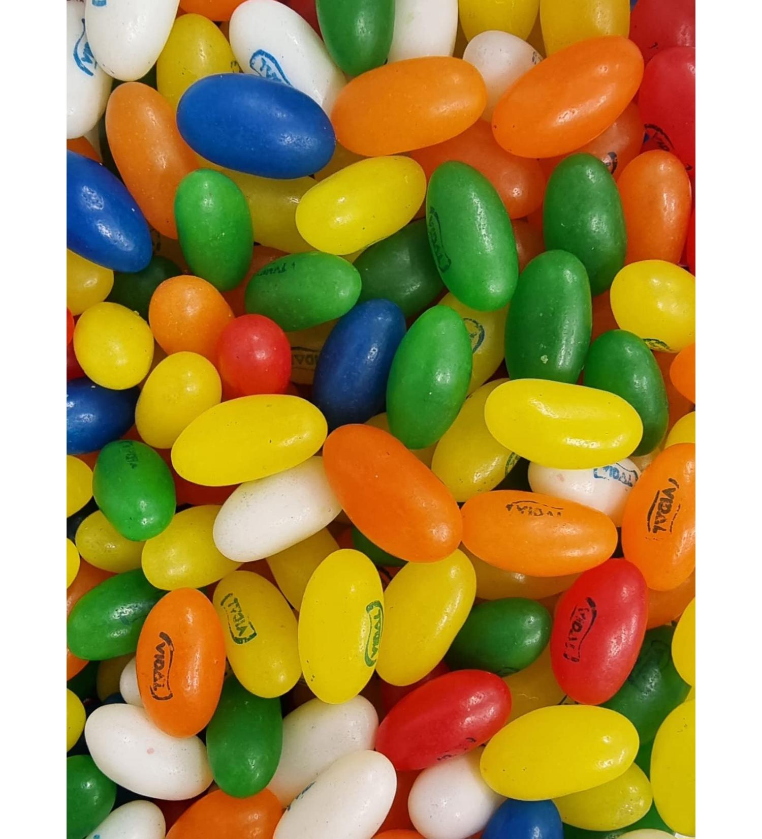 Chewy Jelly Bean Sweets Share Bag - 1kg