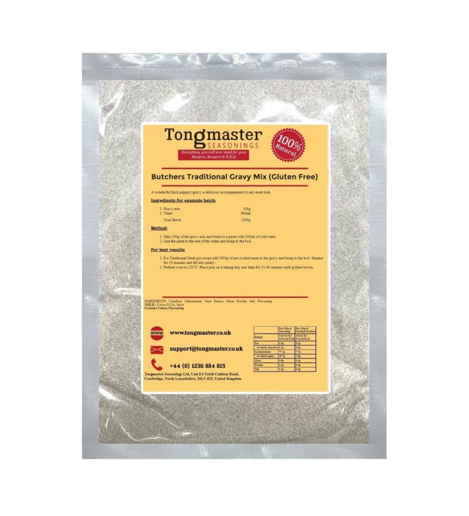 Butchers Traditional Gravy Mix (Gluten Free) - 200g